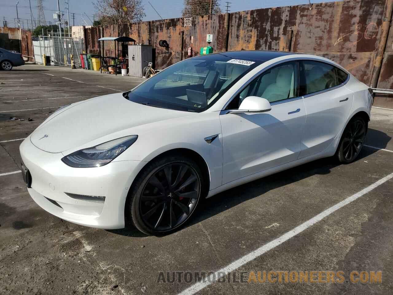 5YJ3E1EC5LF641965 TESLA MODEL 3 2020