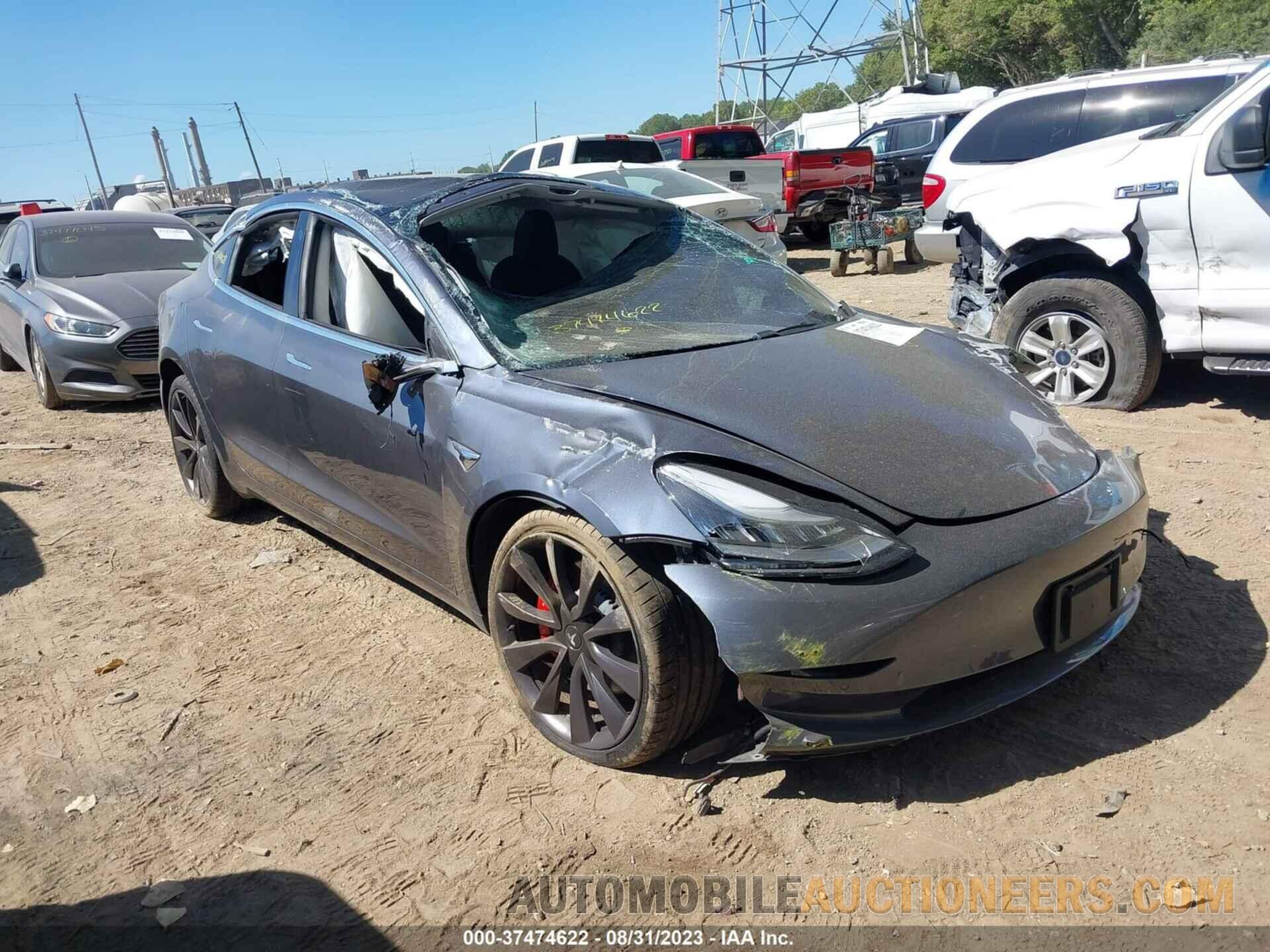 5YJ3E1EC5LF719726 TESLA MODEL 3 2020