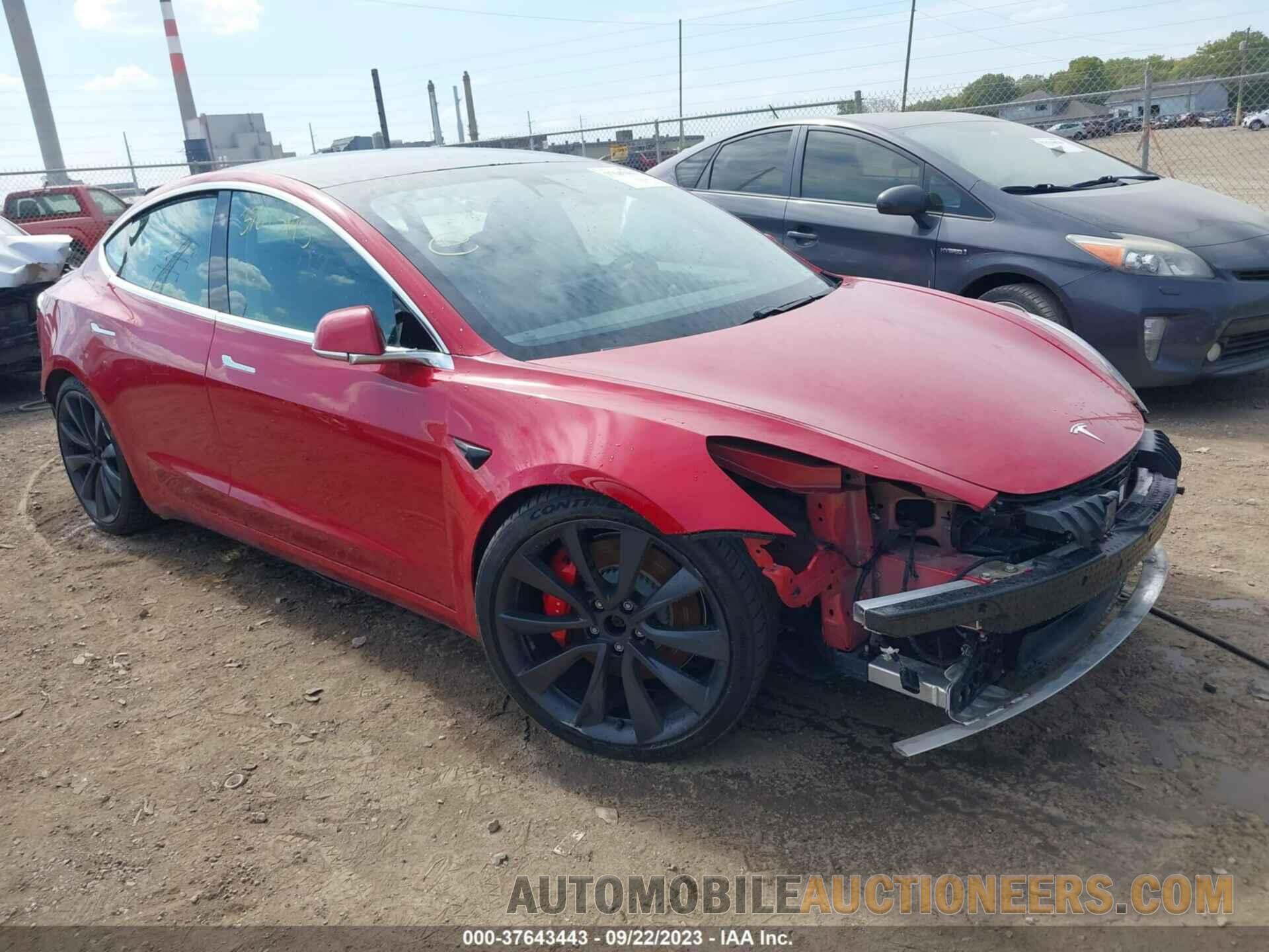 5YJ3E1EC5LF791736 TESLA MODEL 3 2020