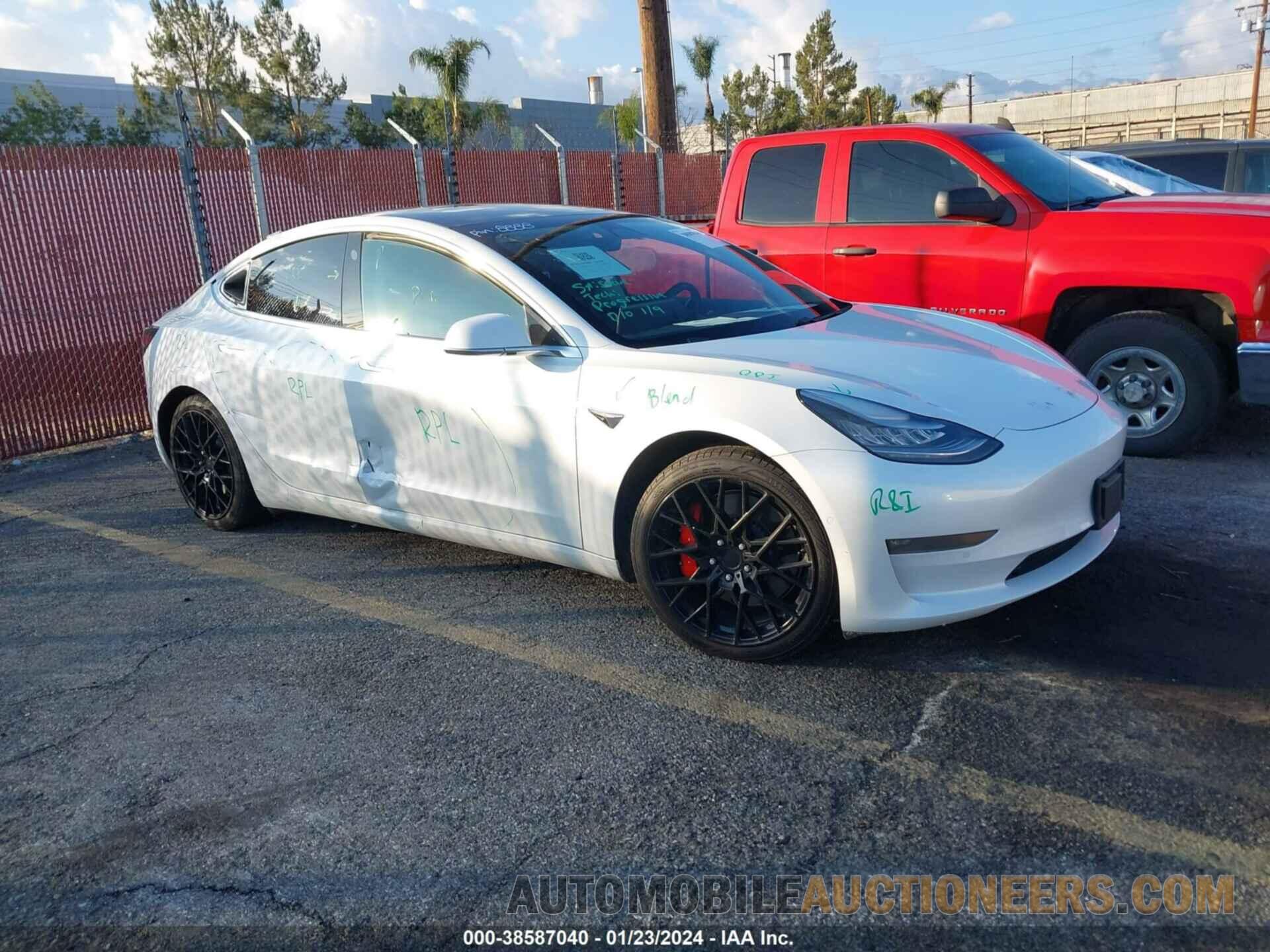 5YJ3E1EC5LF791820 TESLA MODEL 3 2020