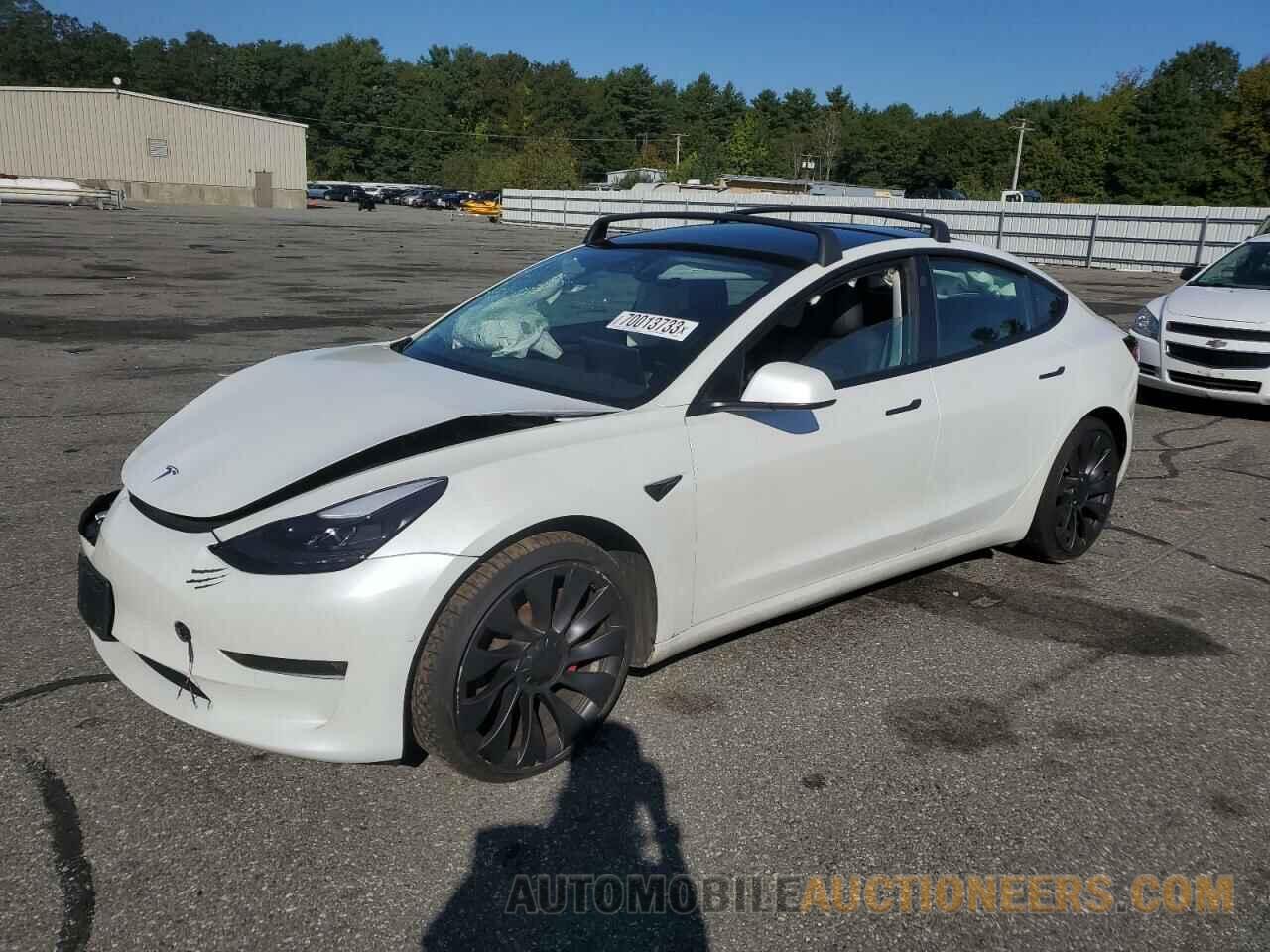 5YJ3E1EC5MF061889 TESLA MODEL 3 2021