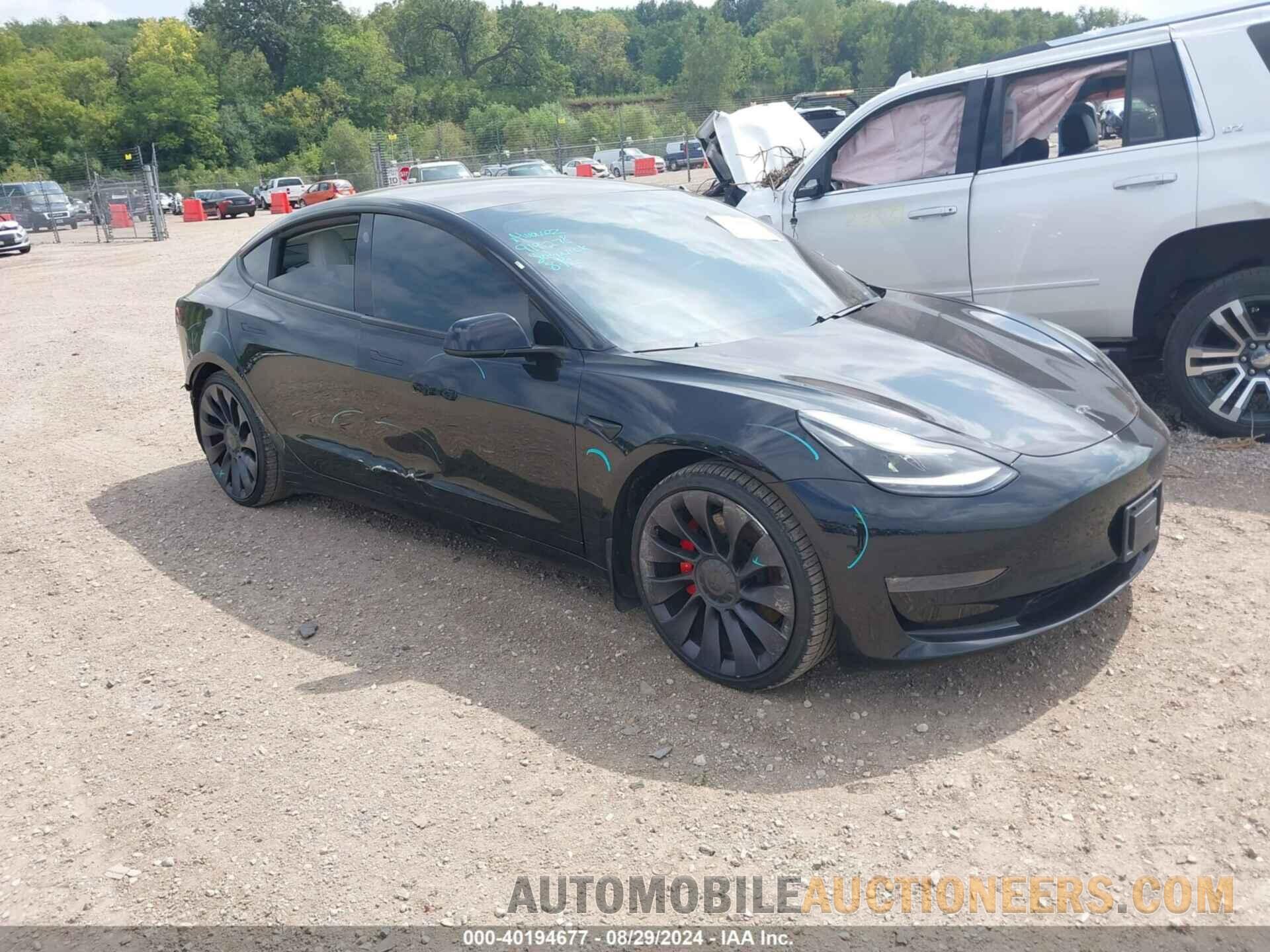 5YJ3E1EC5MF919278 TESLA MODEL 3 2021