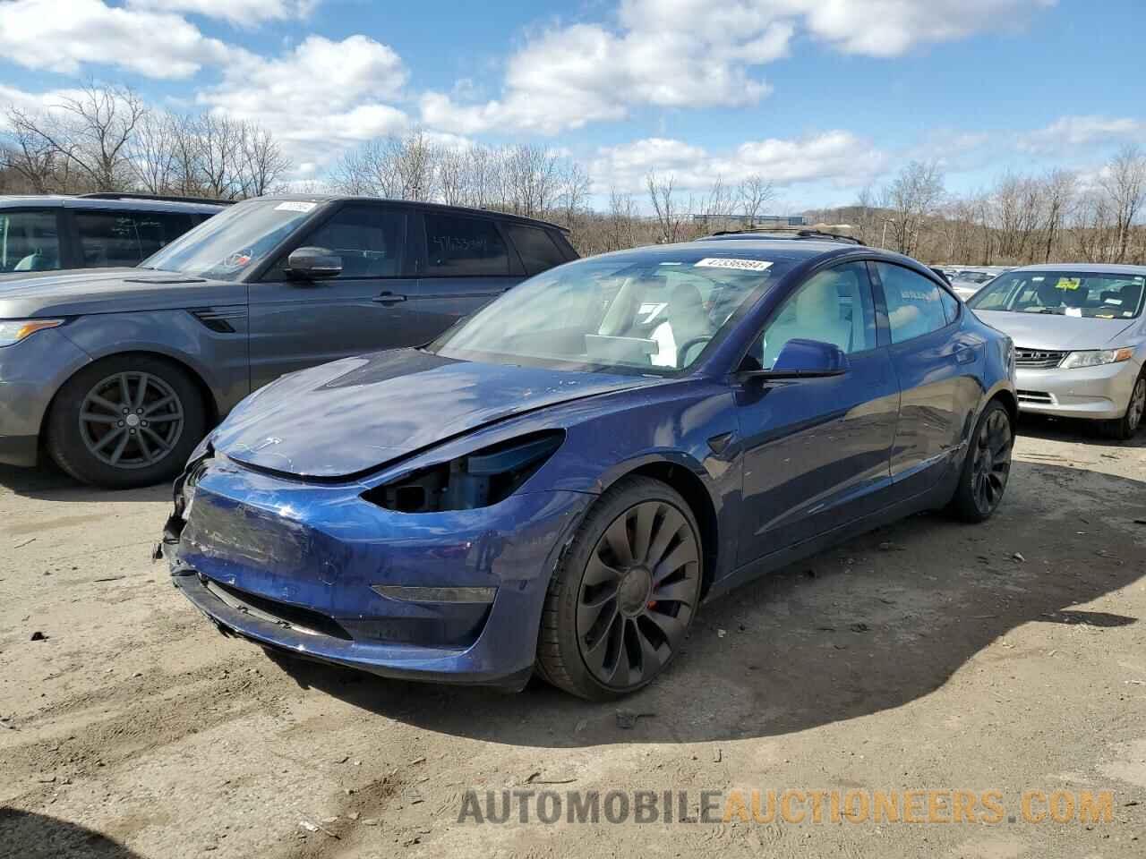 5YJ3E1EC5MF925579 TESLA MODEL 3 2021