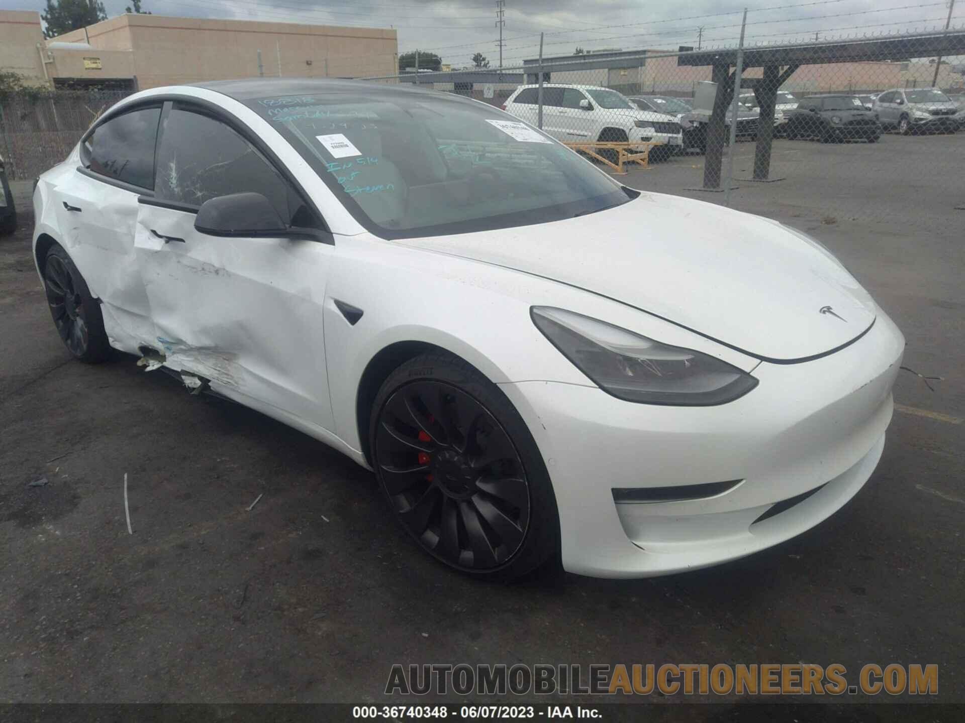 5YJ3E1EC5MF925940 TESLA MODEL 3 2021