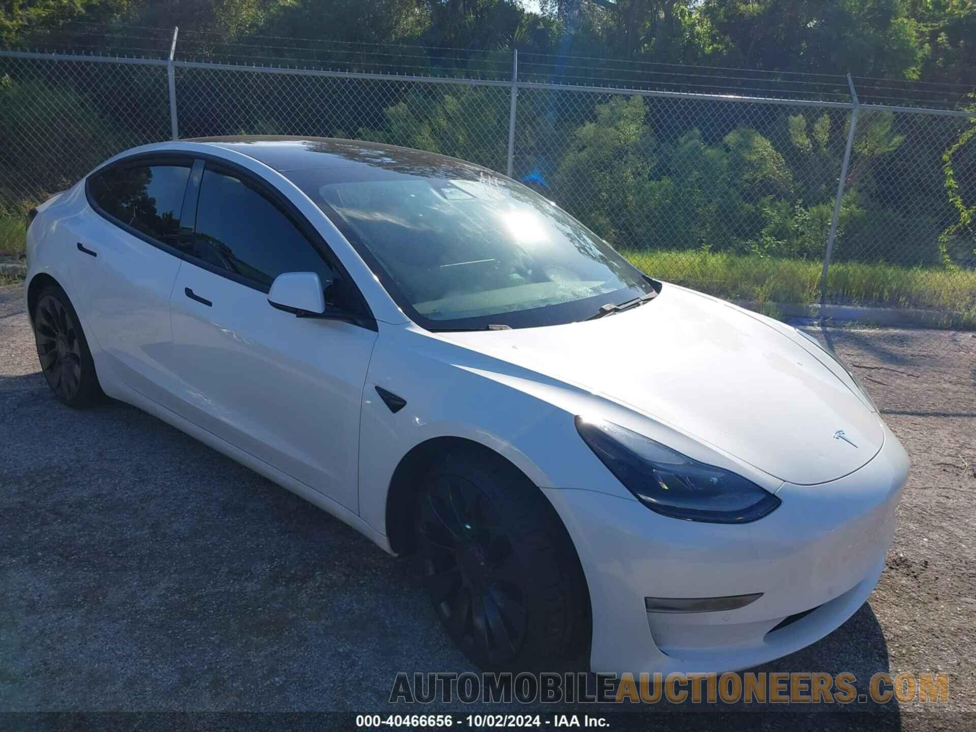 5YJ3E1EC5MF984907 TESLA MODEL 3 2021