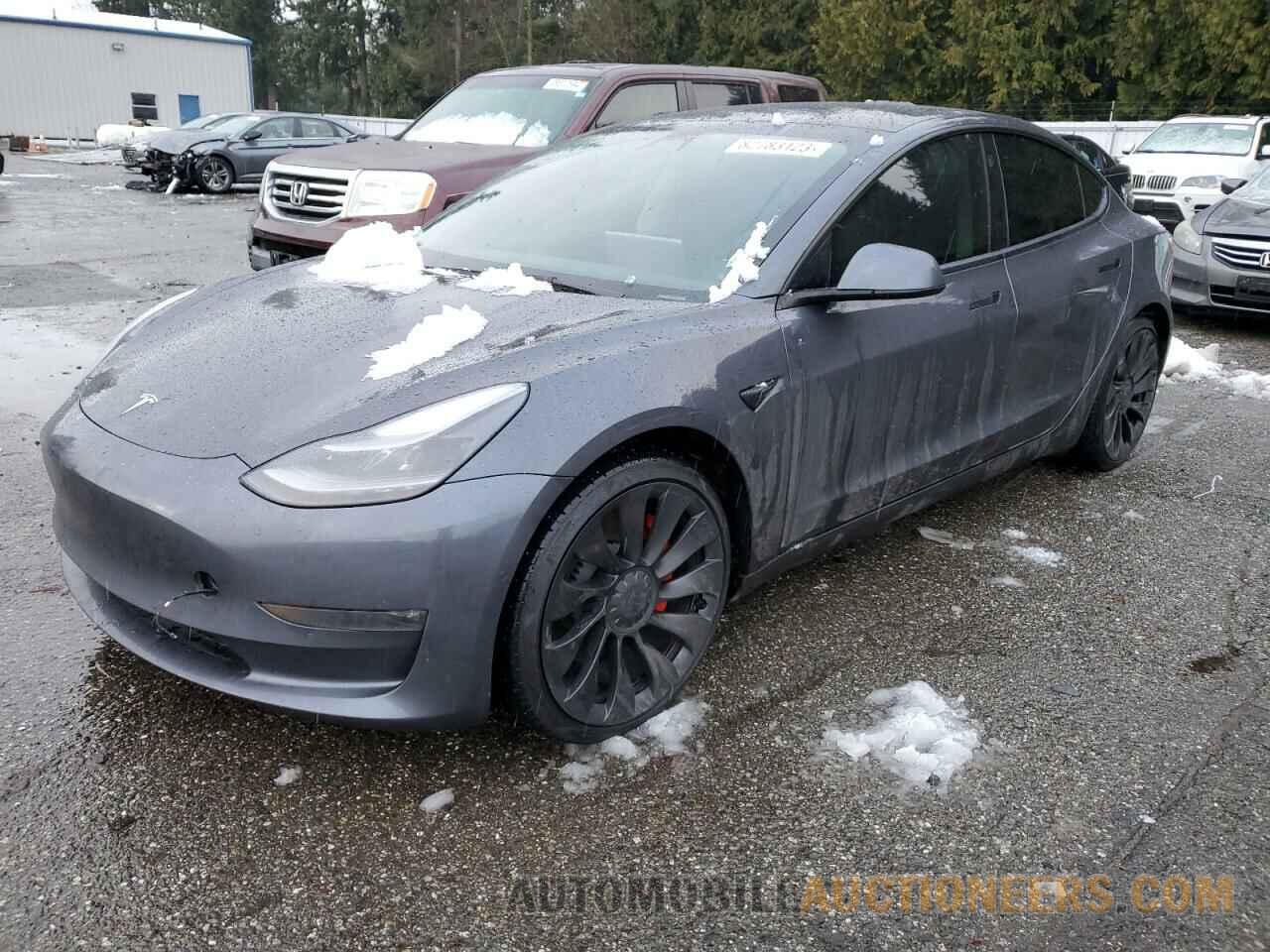 5YJ3E1EC5NF108243 TESLA MODEL 3 2022