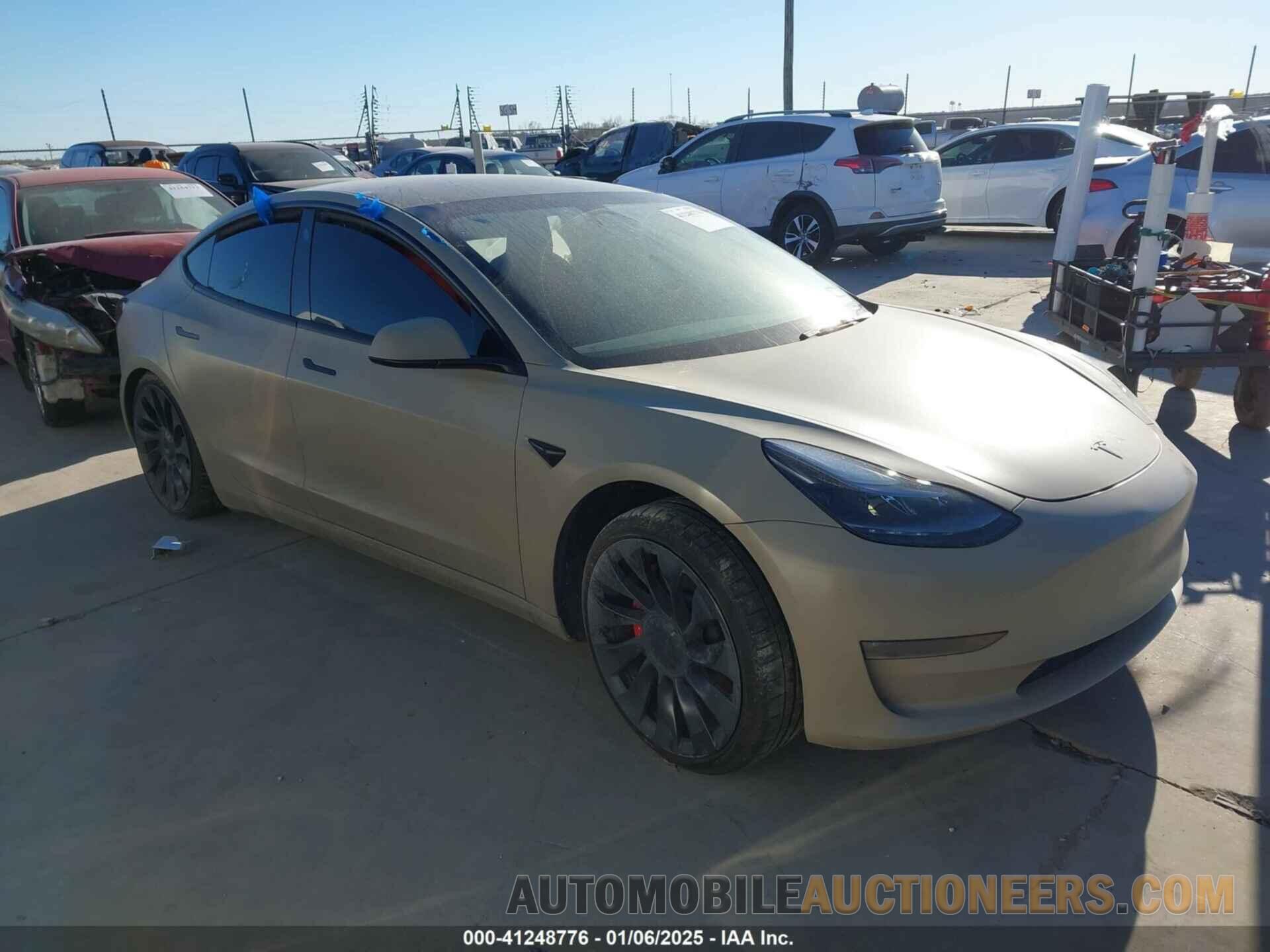 5YJ3E1EC5NF196632 TESLA MODEL 3 2022