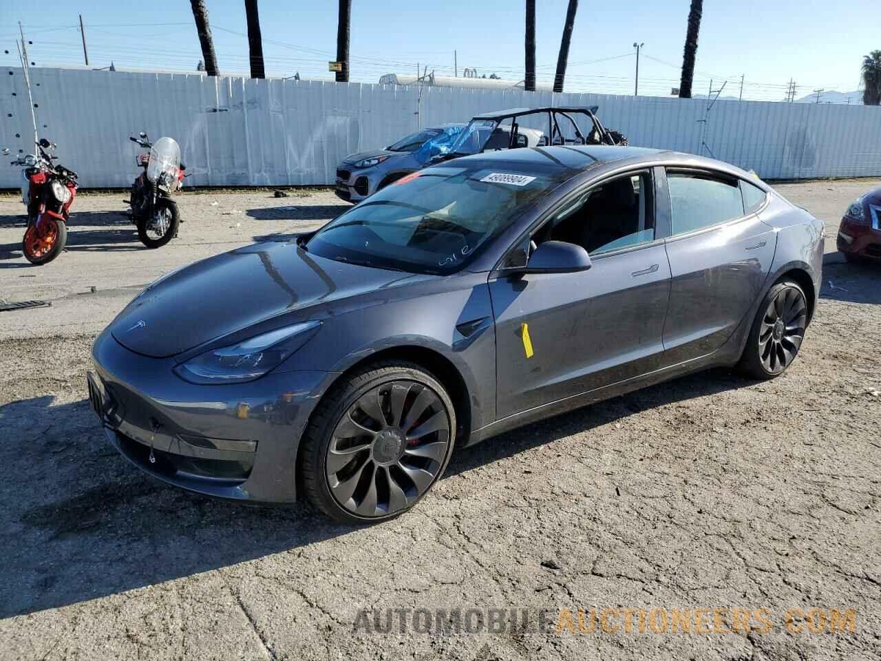 5YJ3E1EC5NF202512 TESLA MODEL 3 2022