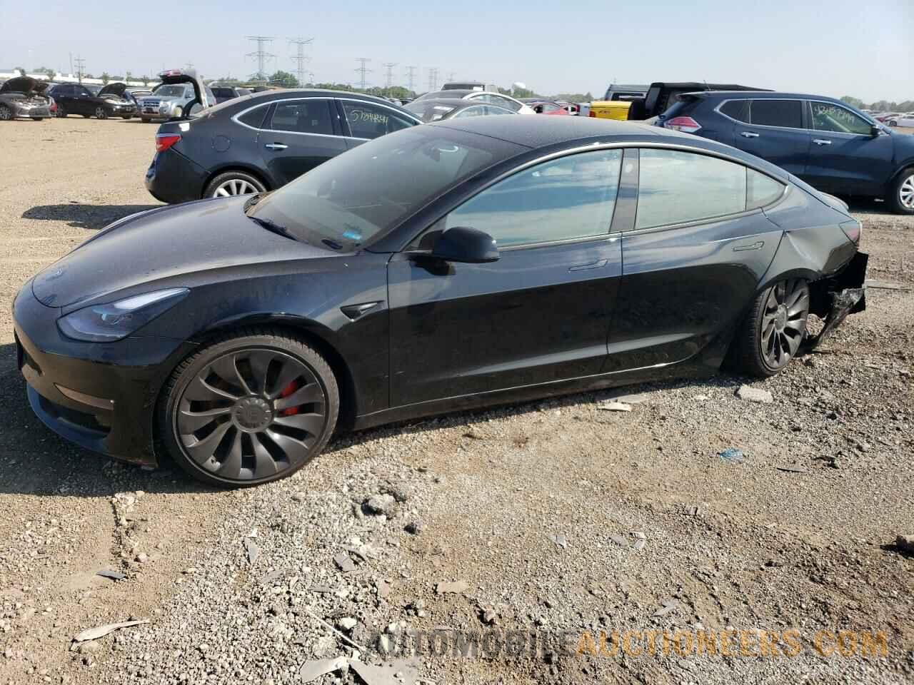 5YJ3E1EC5NF236854 TESLA MODEL 3 2022