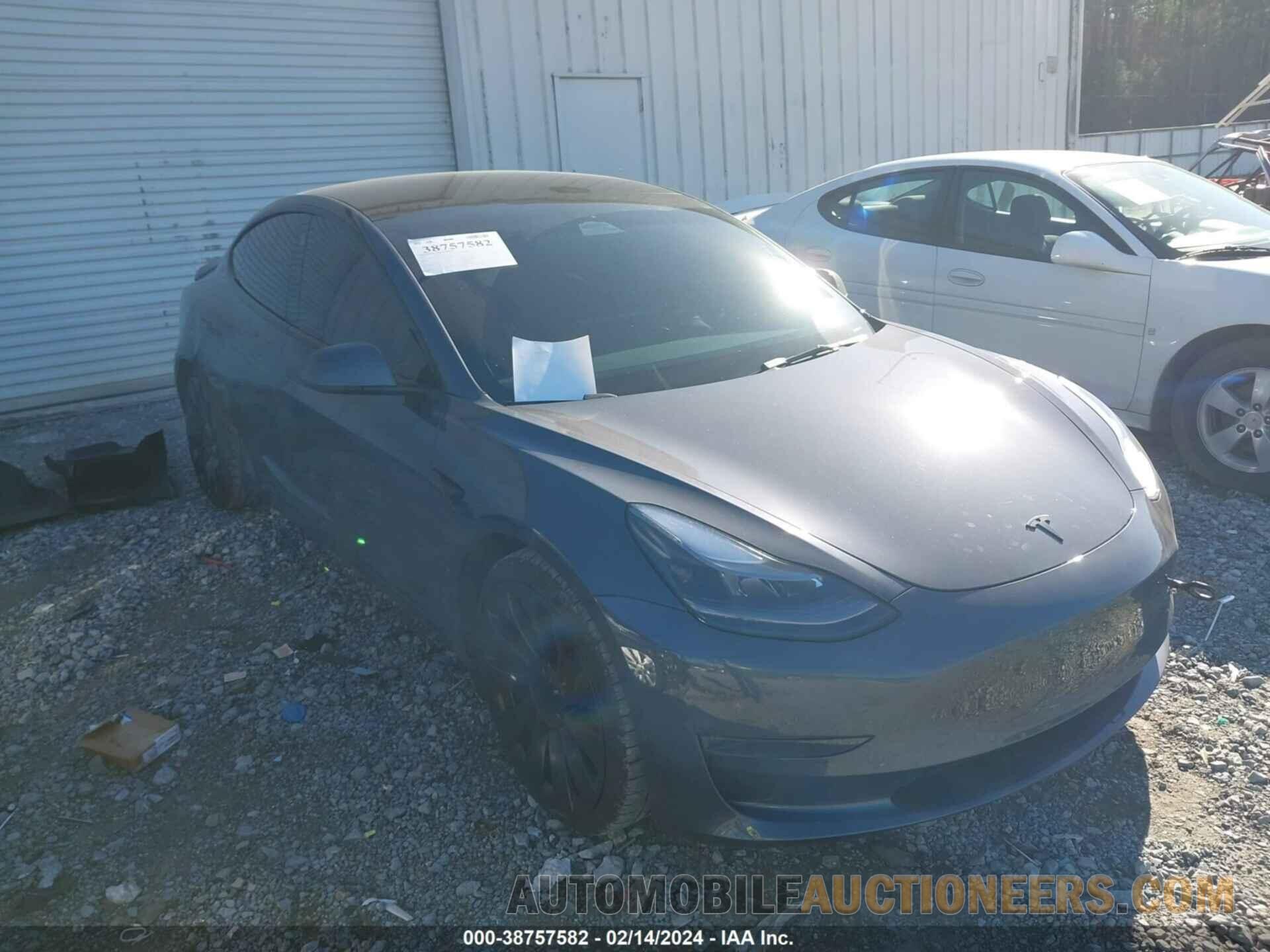 5YJ3E1EC5NF263603 TESLA MODEL 3 2022