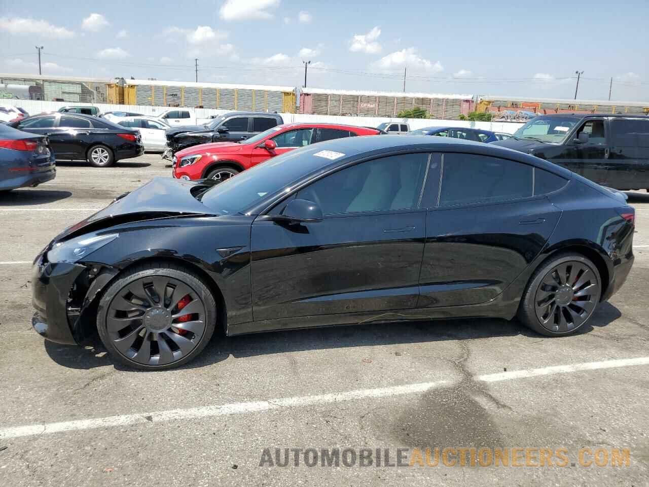 5YJ3E1EC5NF278828 TESLA MODEL 3 2022