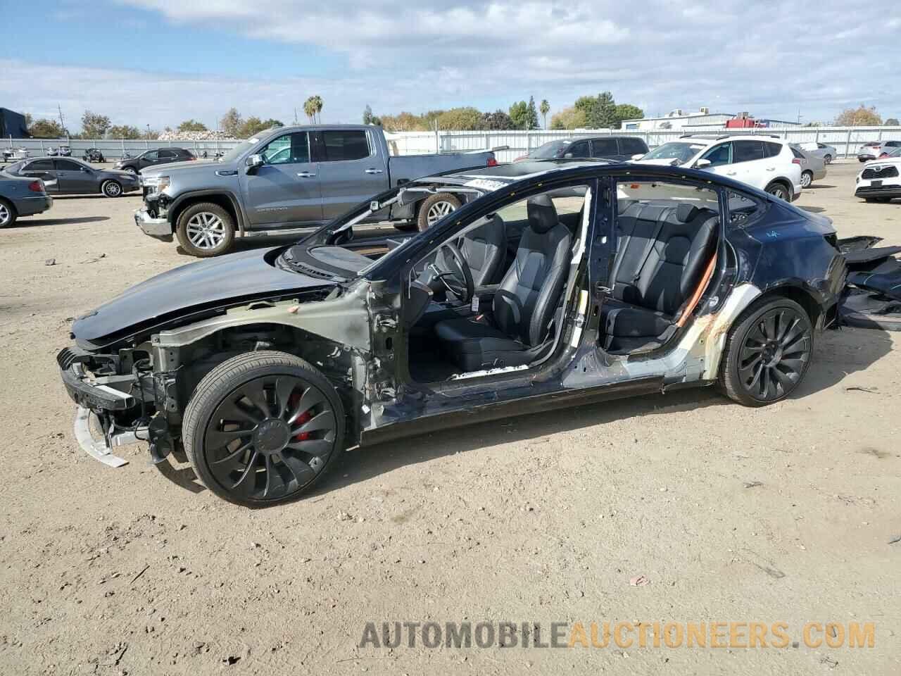 5YJ3E1EC5NF306675 TESLA MODEL 3 2022