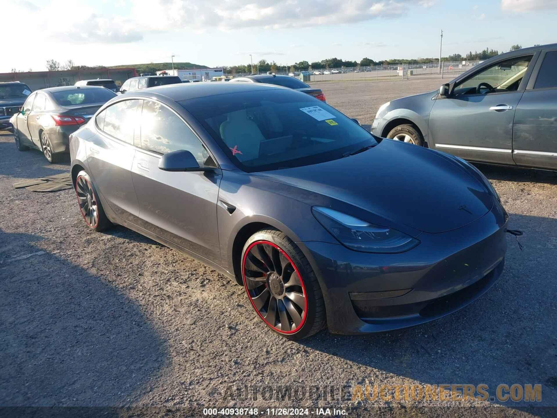 5YJ3E1EC5PF713446 TESLA MODEL 3 2023