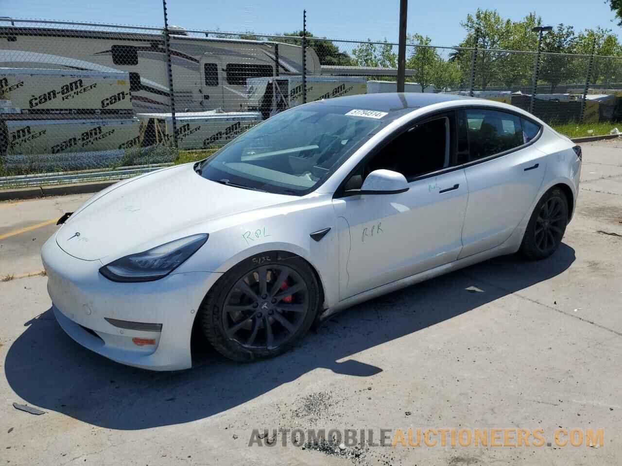 5YJ3E1EC6LF647337 TESLA MODEL 3 2020