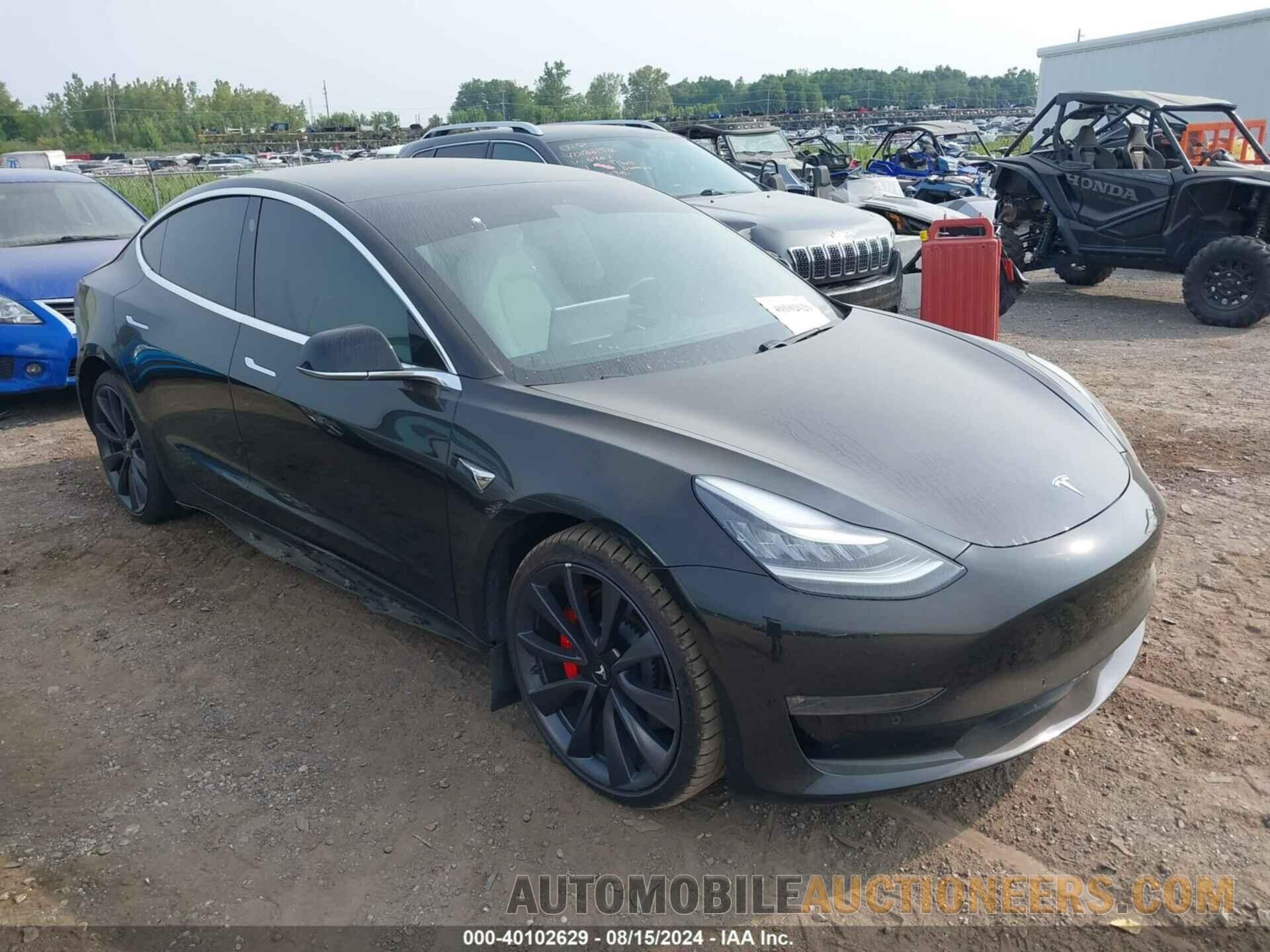 5YJ3E1EC6LF784603 TESLA MODEL 3 2020