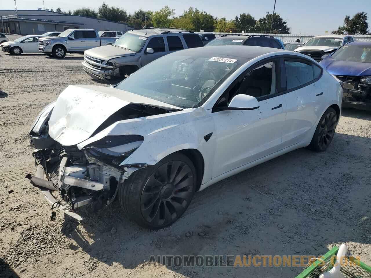 5YJ3E1EC6MF005184 TESLA MODEL 3 2021