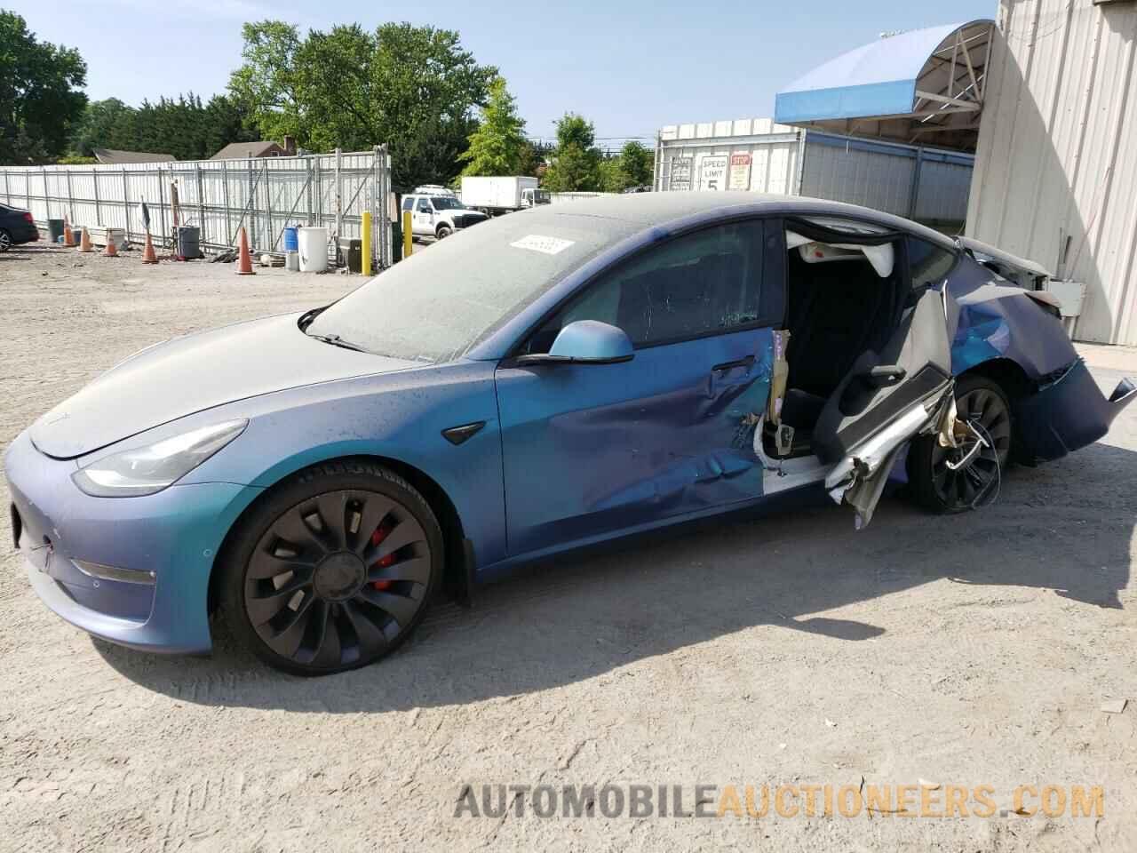 5YJ3E1EC6MF036225 TESLA MODEL 3 2021