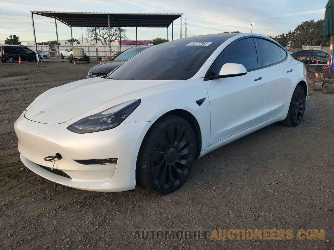 5YJ3E1EC6MF049430 TESLA MODEL 3 2021