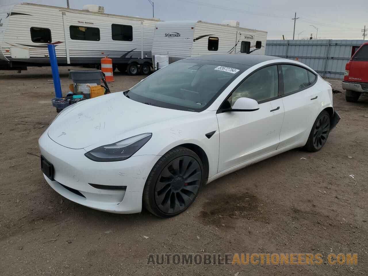 5YJ3E1EC6MF059598 TESLA MODEL 3 2021