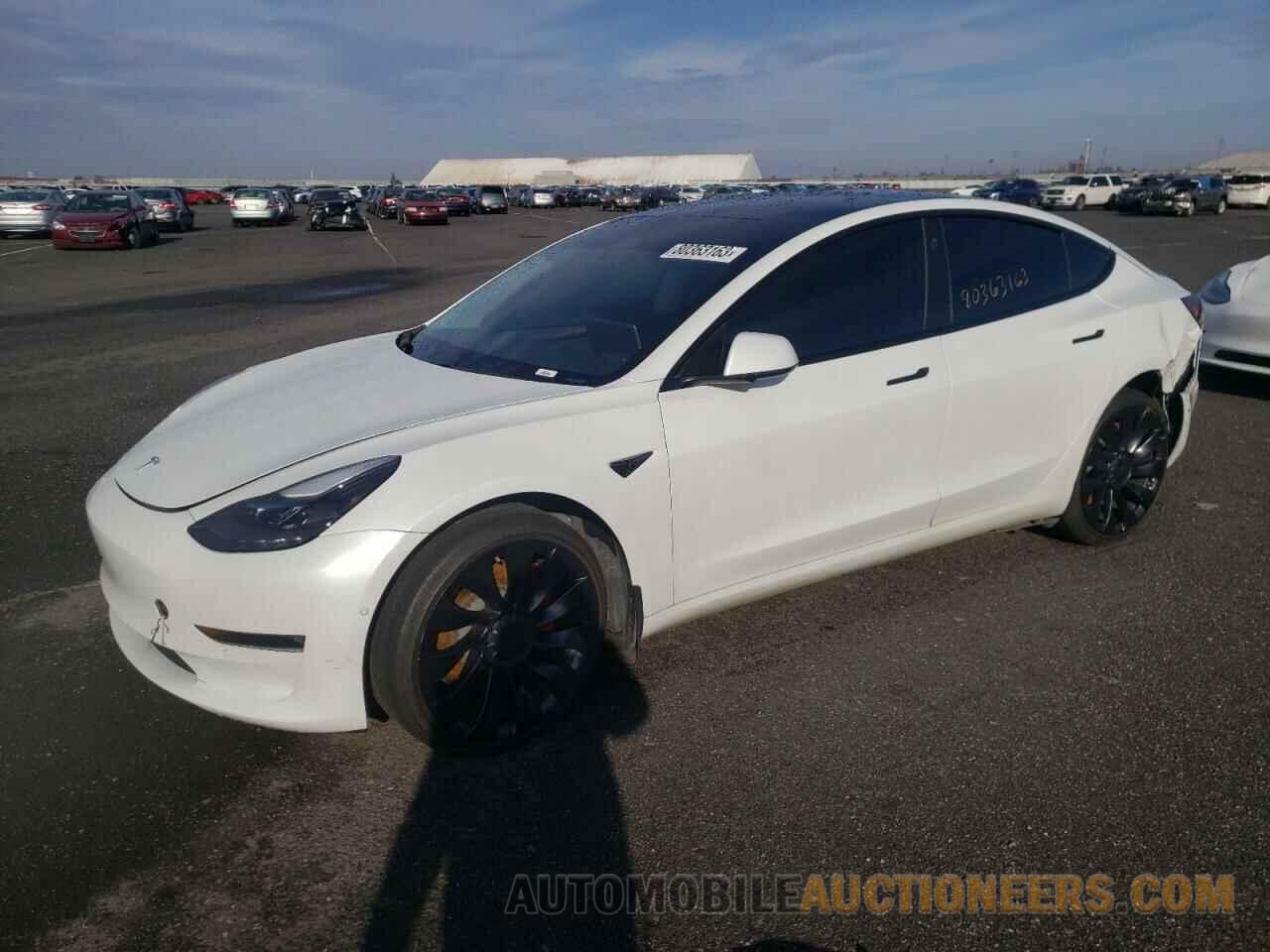 5YJ3E1EC6MF071217 TESLA MODEL 3 2021