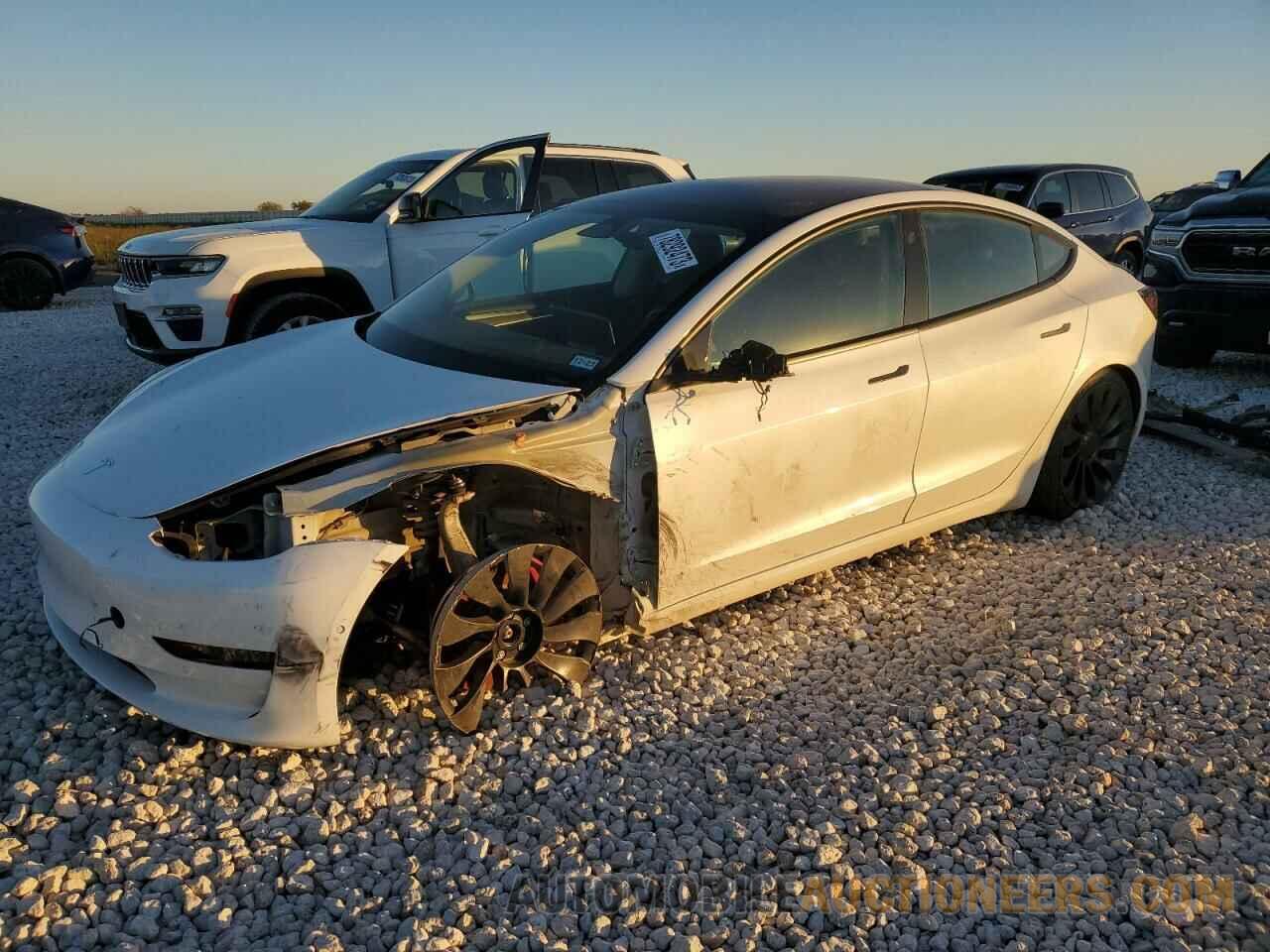 5YJ3E1EC6MF087711 TESLA MODEL 3 2021