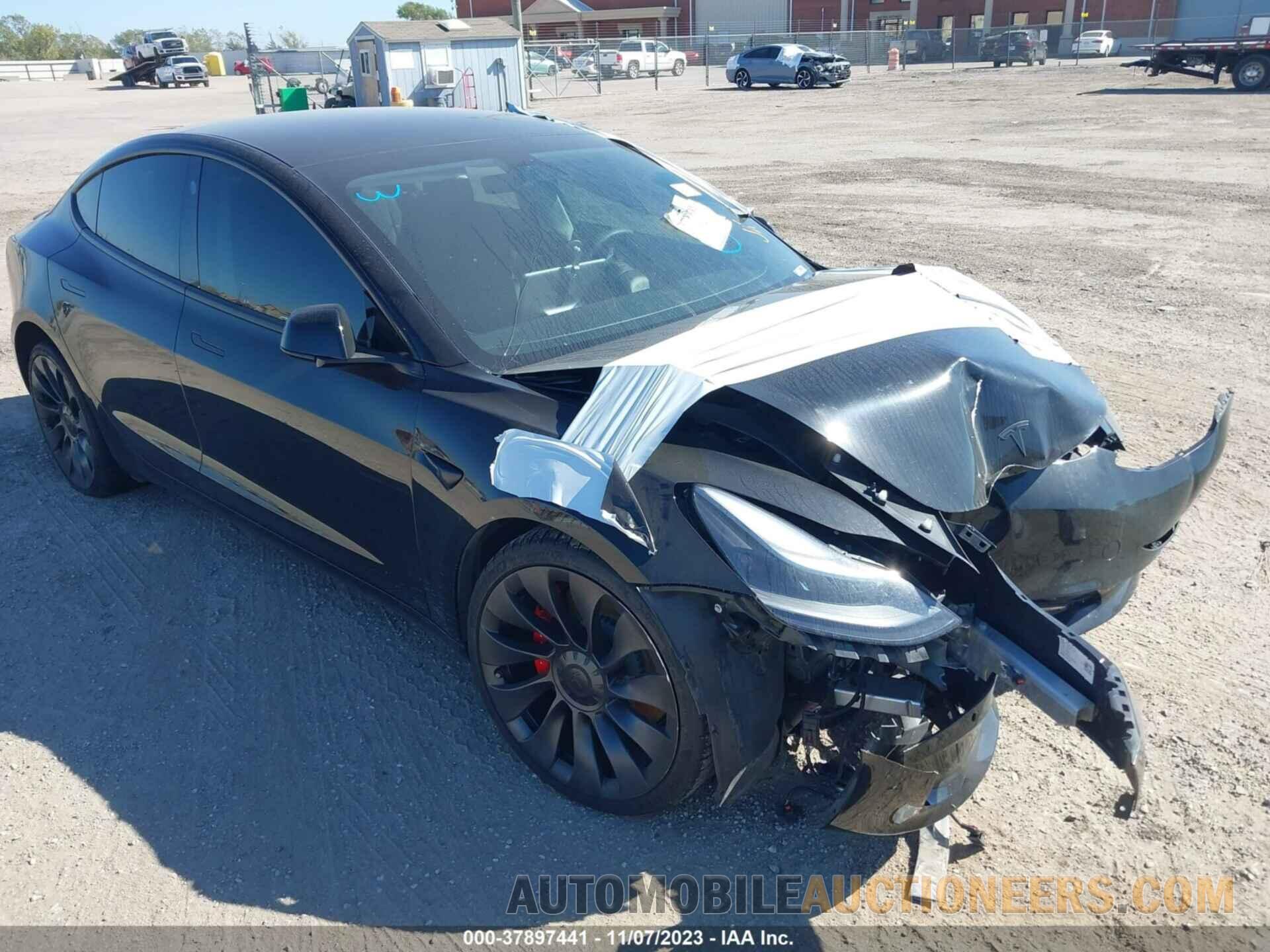 5YJ3E1EC6MF088454 TESLA MODEL 3 2021