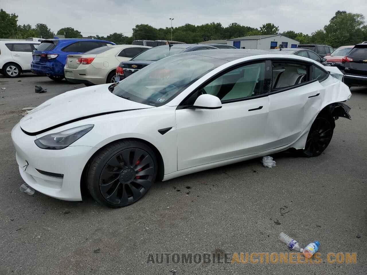 5YJ3E1EC6MF100053 TESLA MODEL 3 2021