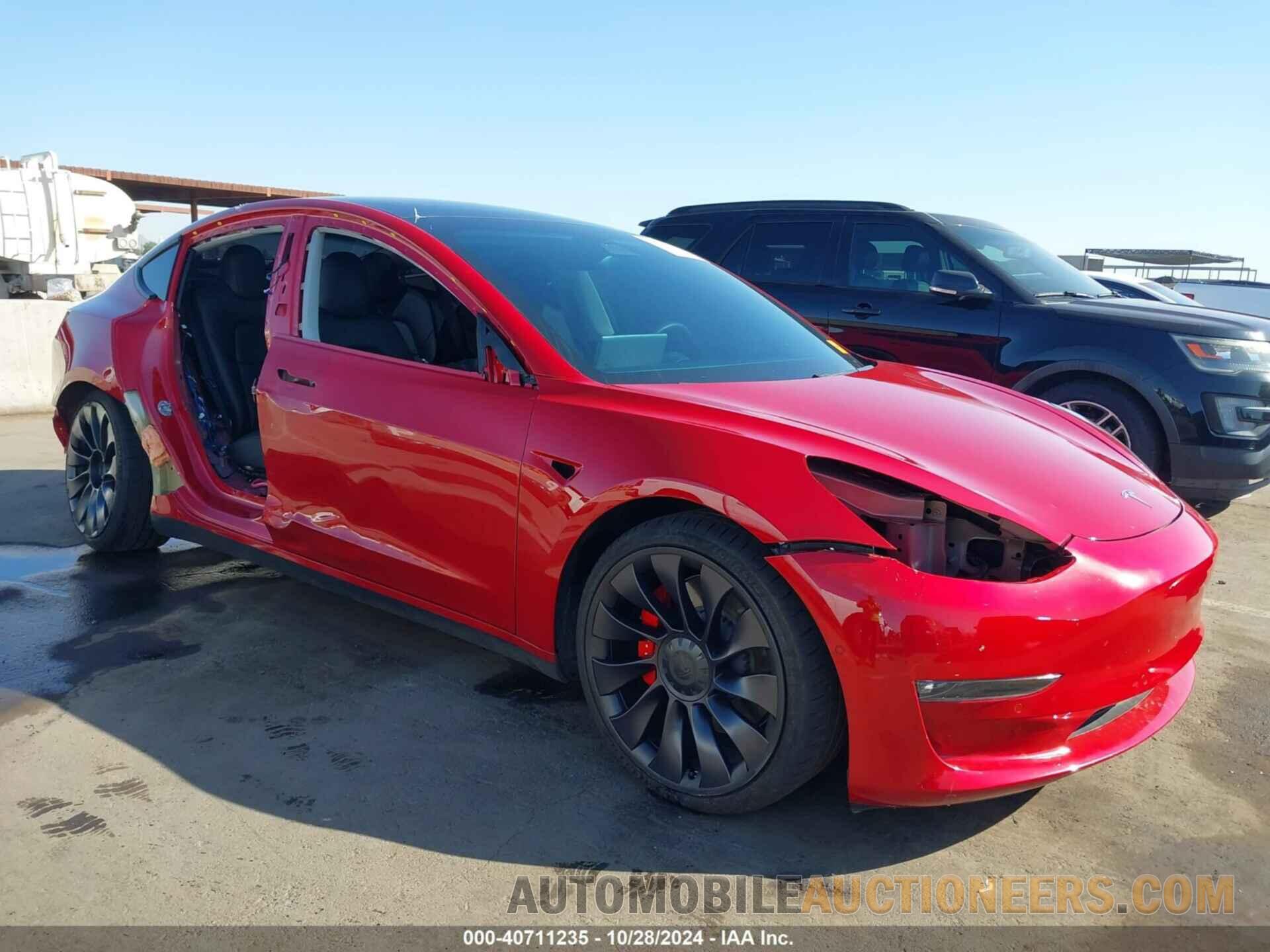 5YJ3E1EC6MF849161 TESLA MODEL 3 2021