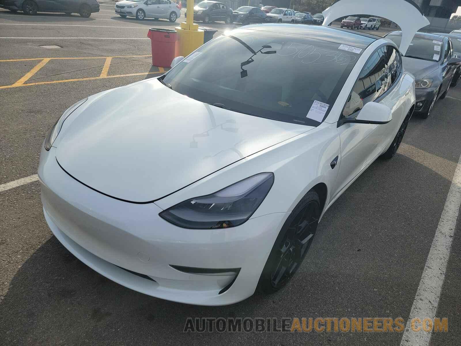 5YJ3E1EC6MF925834 Tesla Model 3 2021