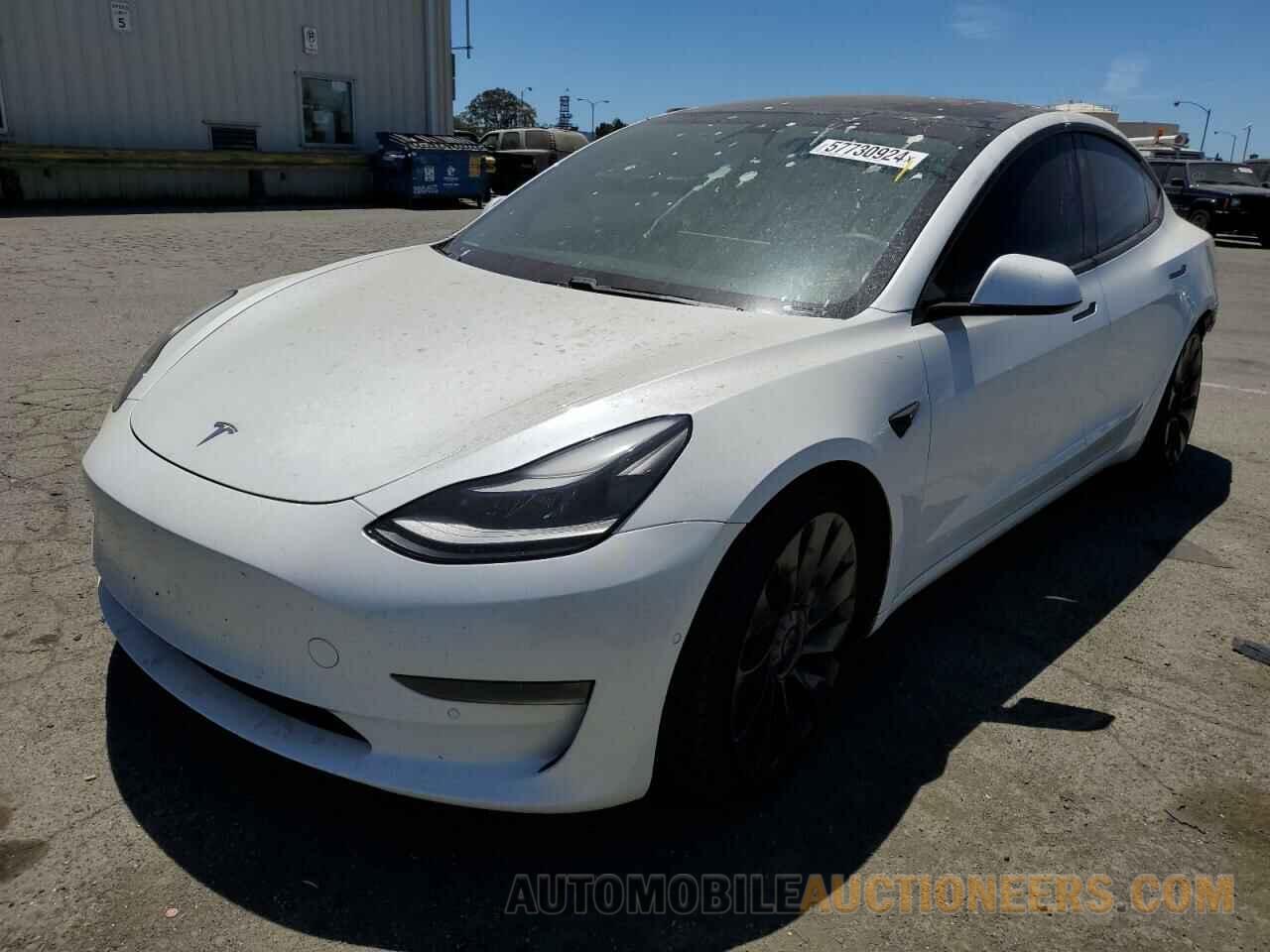 5YJ3E1EC6MF926384 TESLA MODEL 3 2021