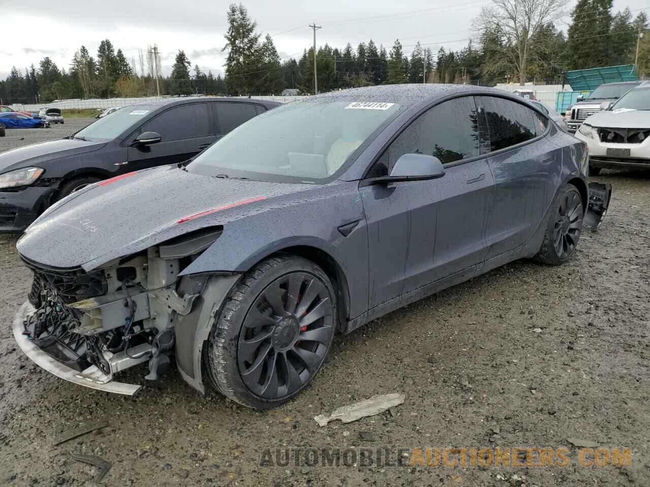 5YJ3E1EC6MF936235 TESLA MODEL 3 2021