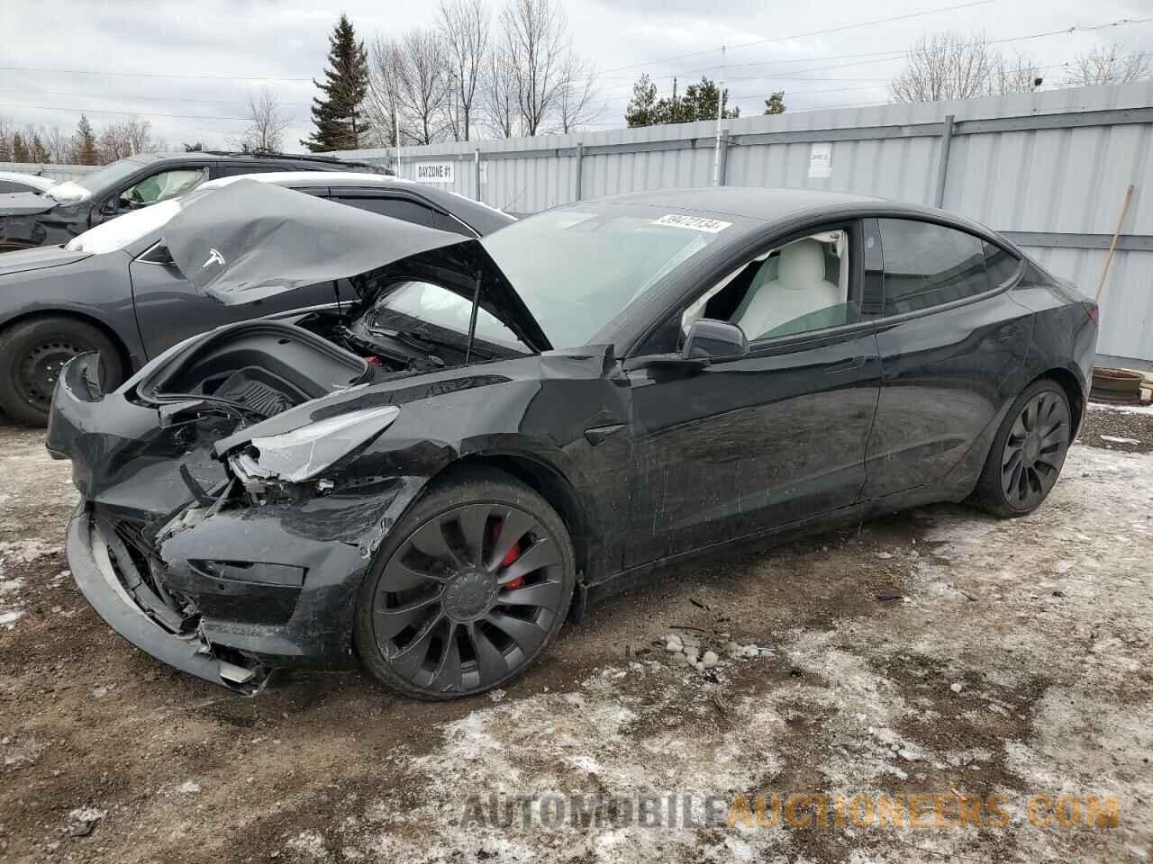 5YJ3E1EC6MF984365 TESLA MODEL 3 2021