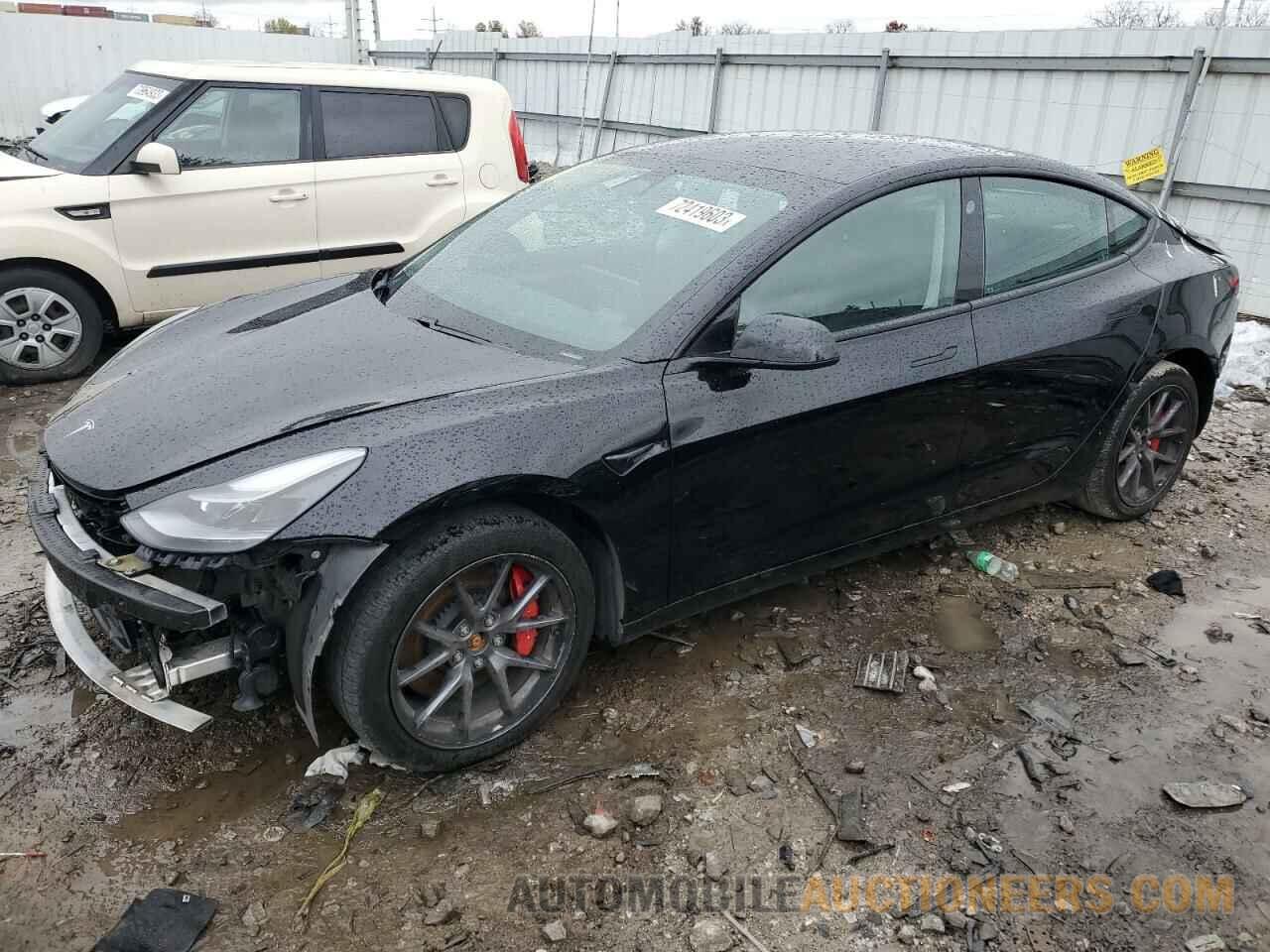 5YJ3E1EC6MF990554 TESLA MODEL 3 2021