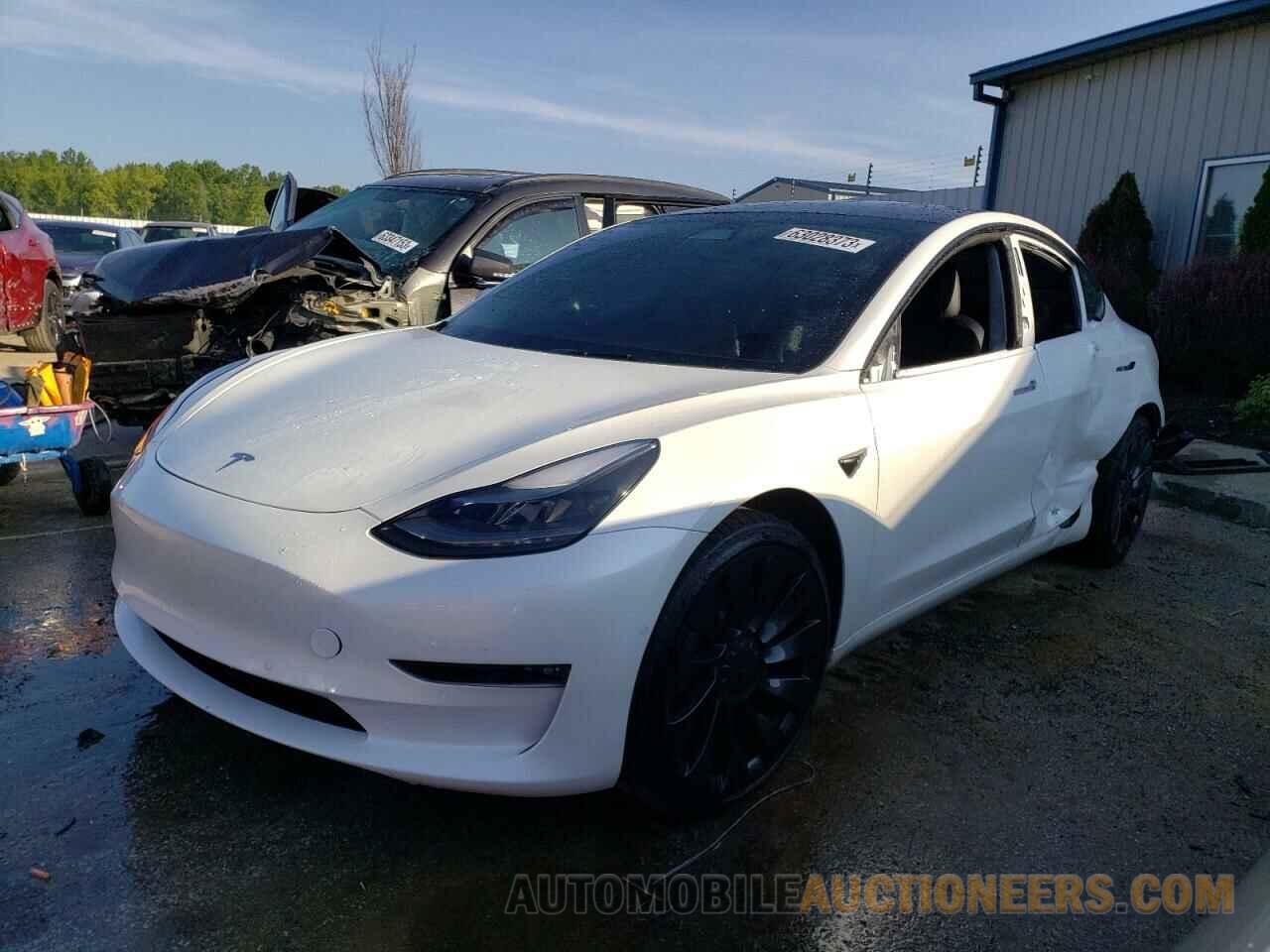 5YJ3E1EC6NF122913 TESLA MODEL 3 2022