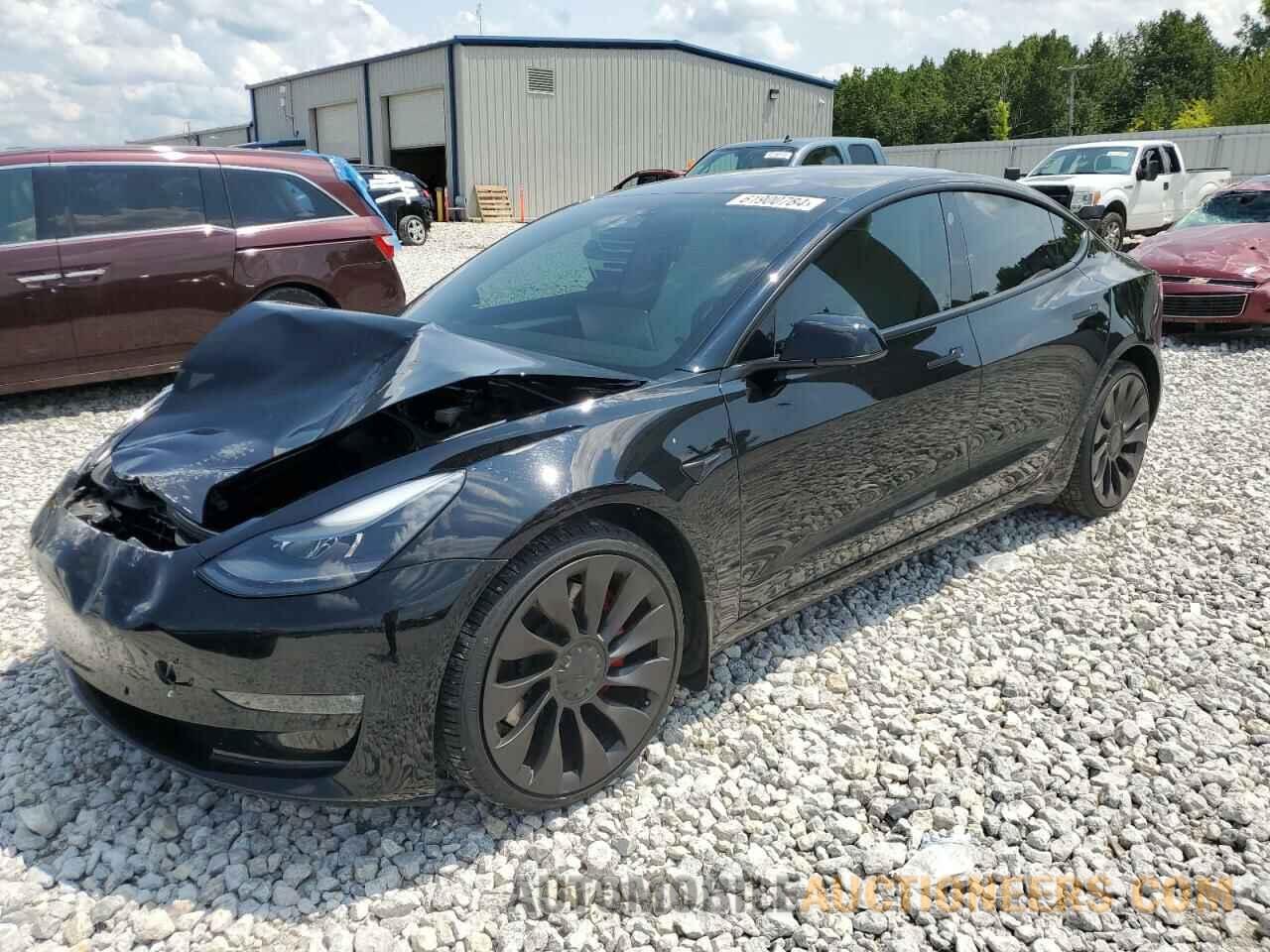 5YJ3E1EC6NF179743 TESLA MODEL 3 2022