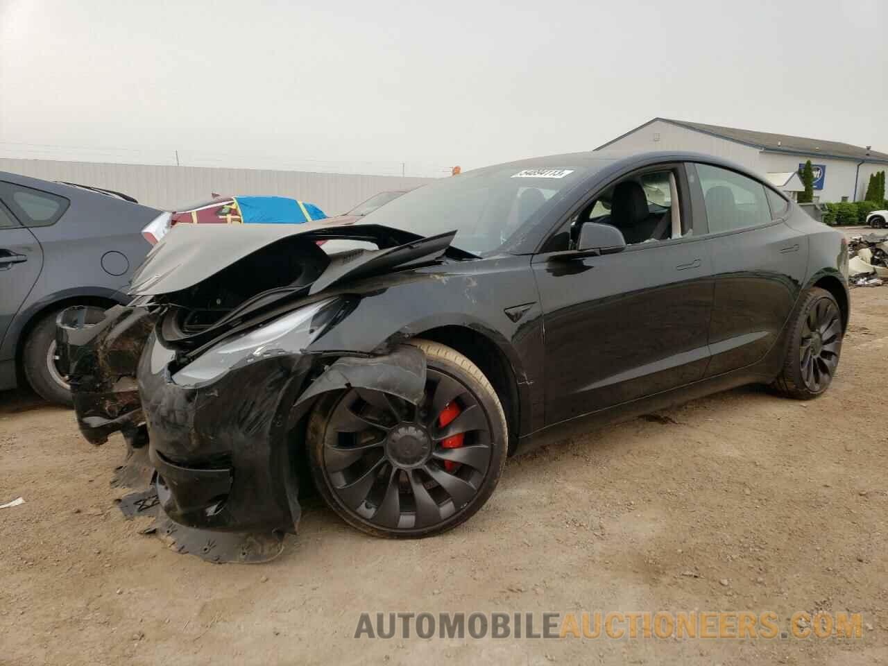 5YJ3E1EC6NF232702 TESLA MODEL 3 2022