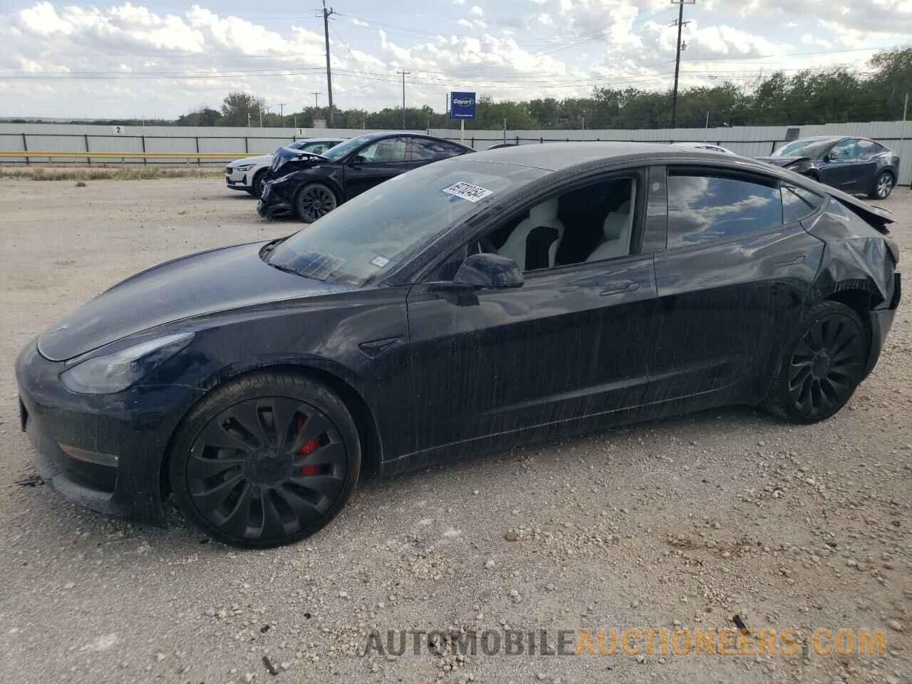 5YJ3E1EC6NF264758 TESLA MODEL 3 2022