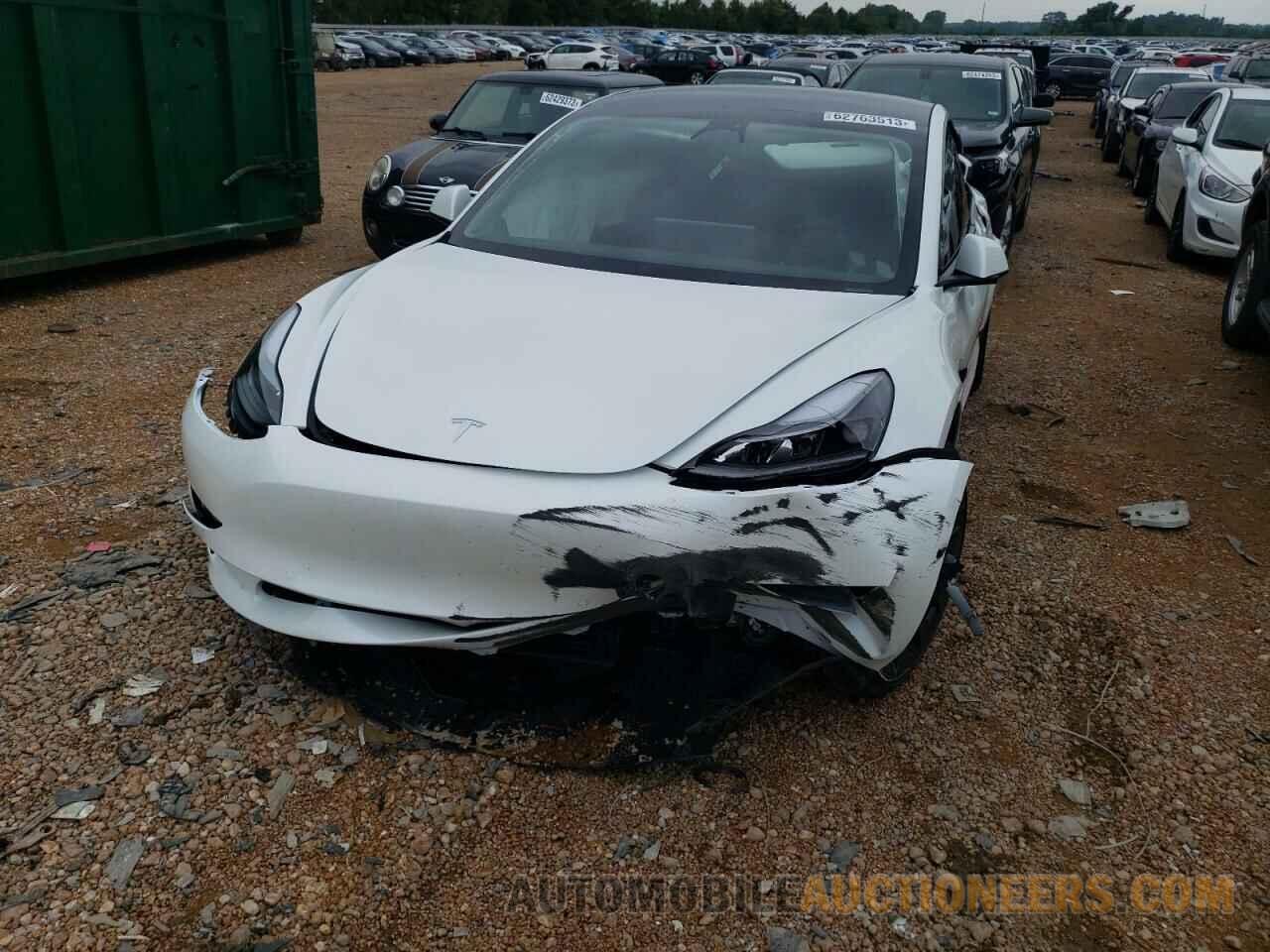 5YJ3E1EC6NF274500 TESLA MODEL 3 2022