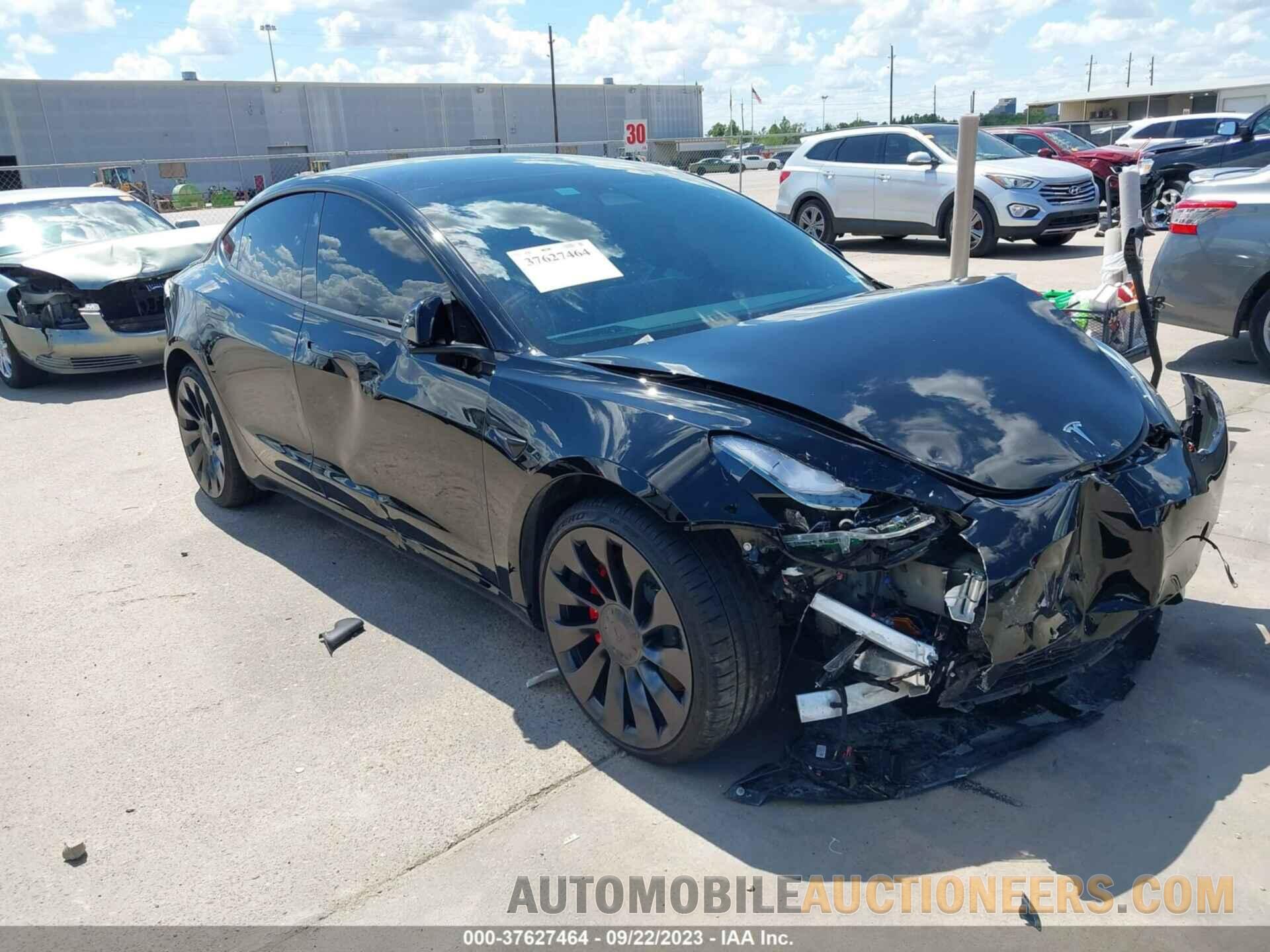 5YJ3E1EC6NF278028 TESLA MODEL 3 2022