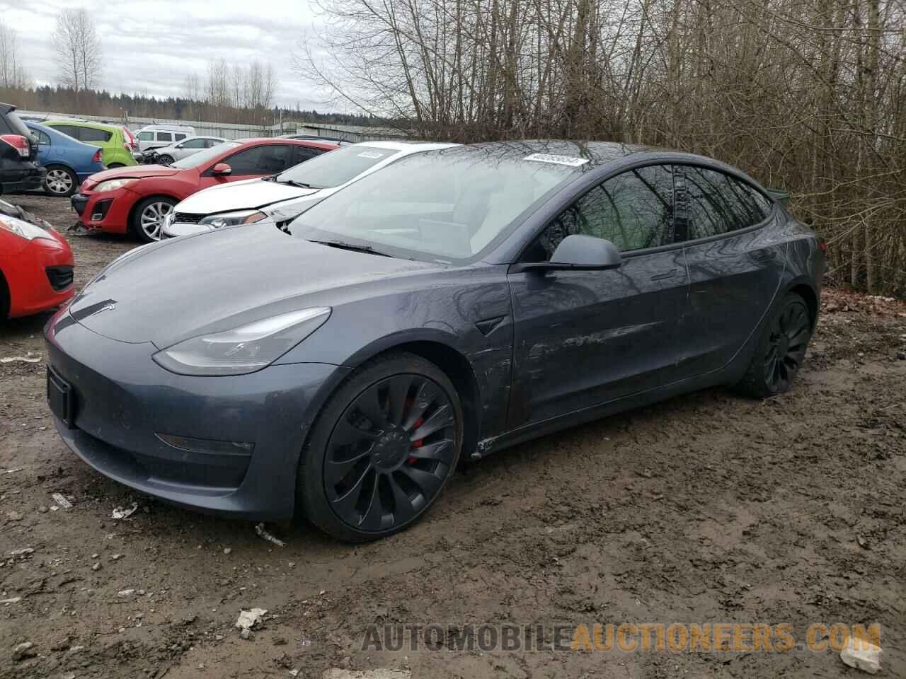 5YJ3E1EC6NF296304 TESLA MODEL 3 2022