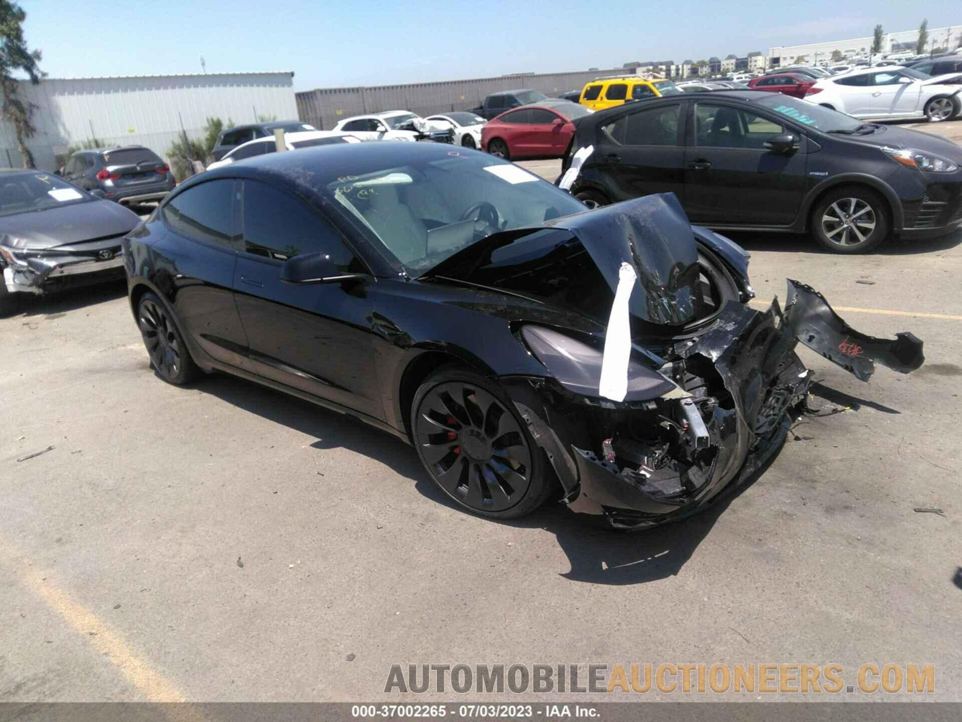 5YJ3E1EC6NF298117 TESLA MODEL 3 2022