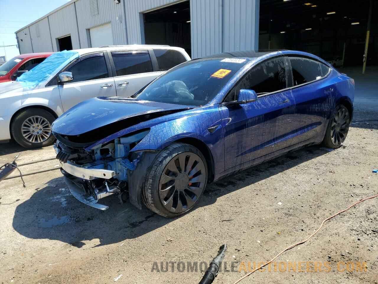 5YJ3E1EC6NF317751 TESLA MODEL 3 2022