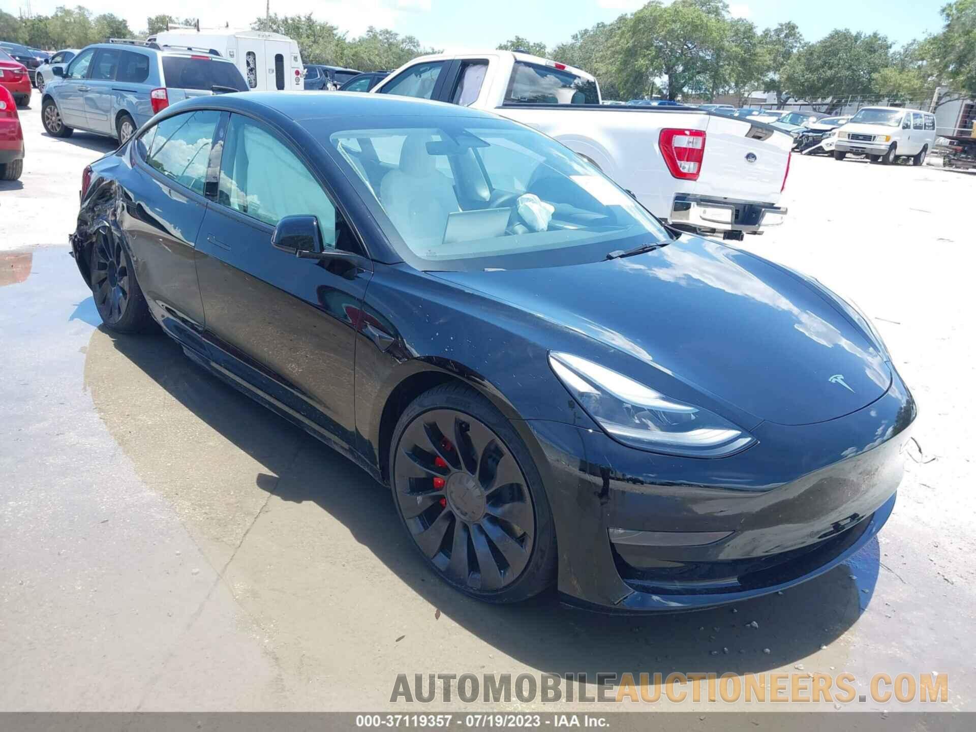 5YJ3E1EC6NF329365 TESLA MODEL 3 2022