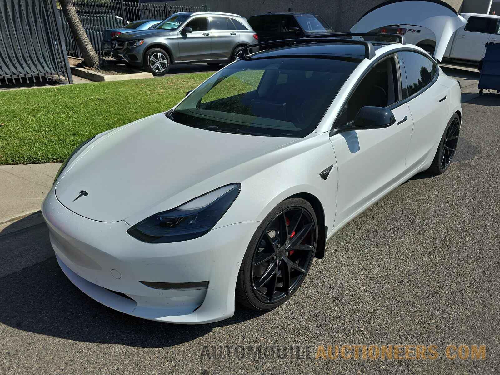 5YJ3E1EC6NF329687 Tesla Model 3 2022