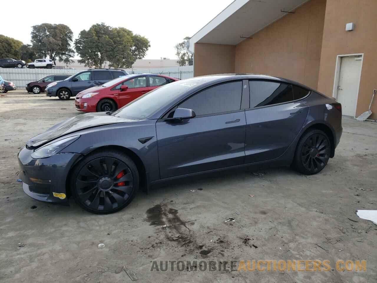 5YJ3E1EC6NF363466 TESLA MODEL 3 2022