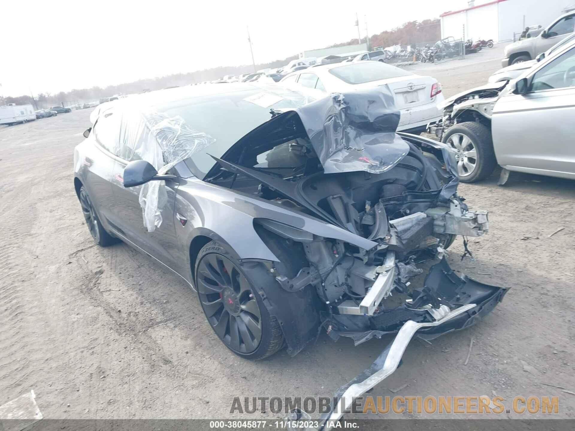 5YJ3E1EC6PF509822 TESLA MODEL 3 2023