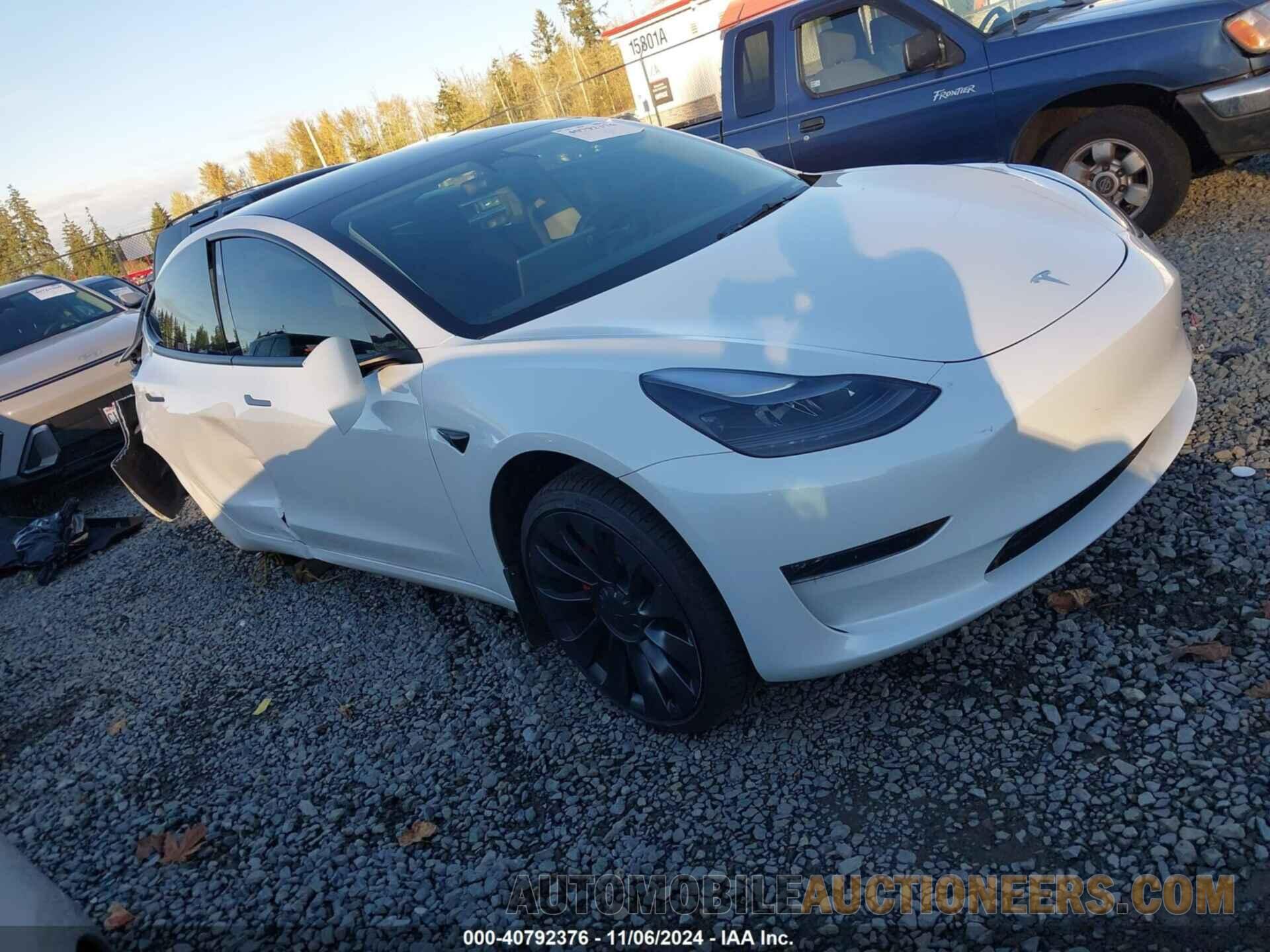 5YJ3E1EC6PF553660 TESLA MODEL 3 2023