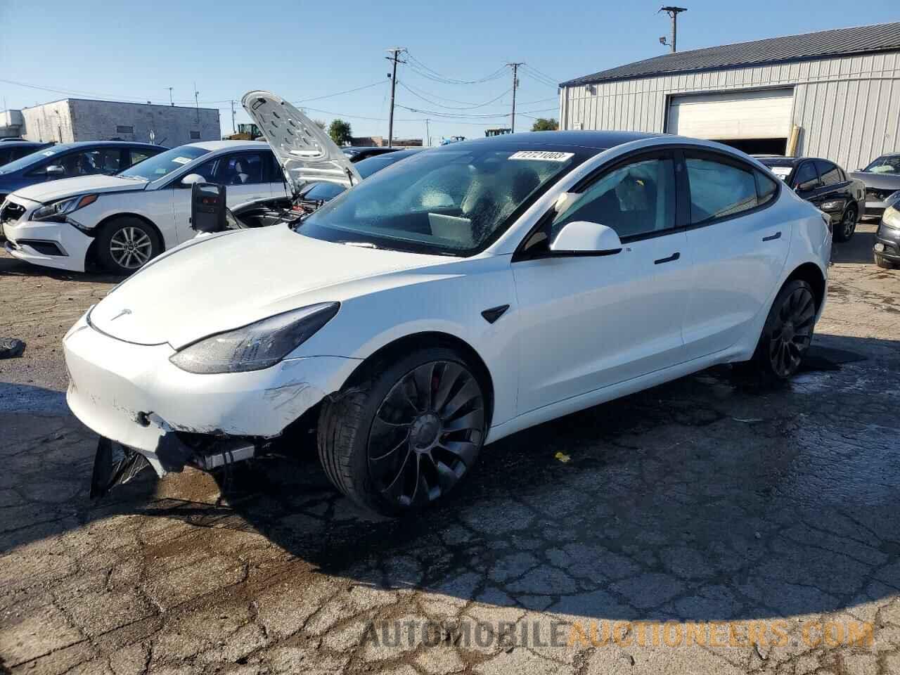 5YJ3E1EC6PF609516 TESLA MODEL 3 2023