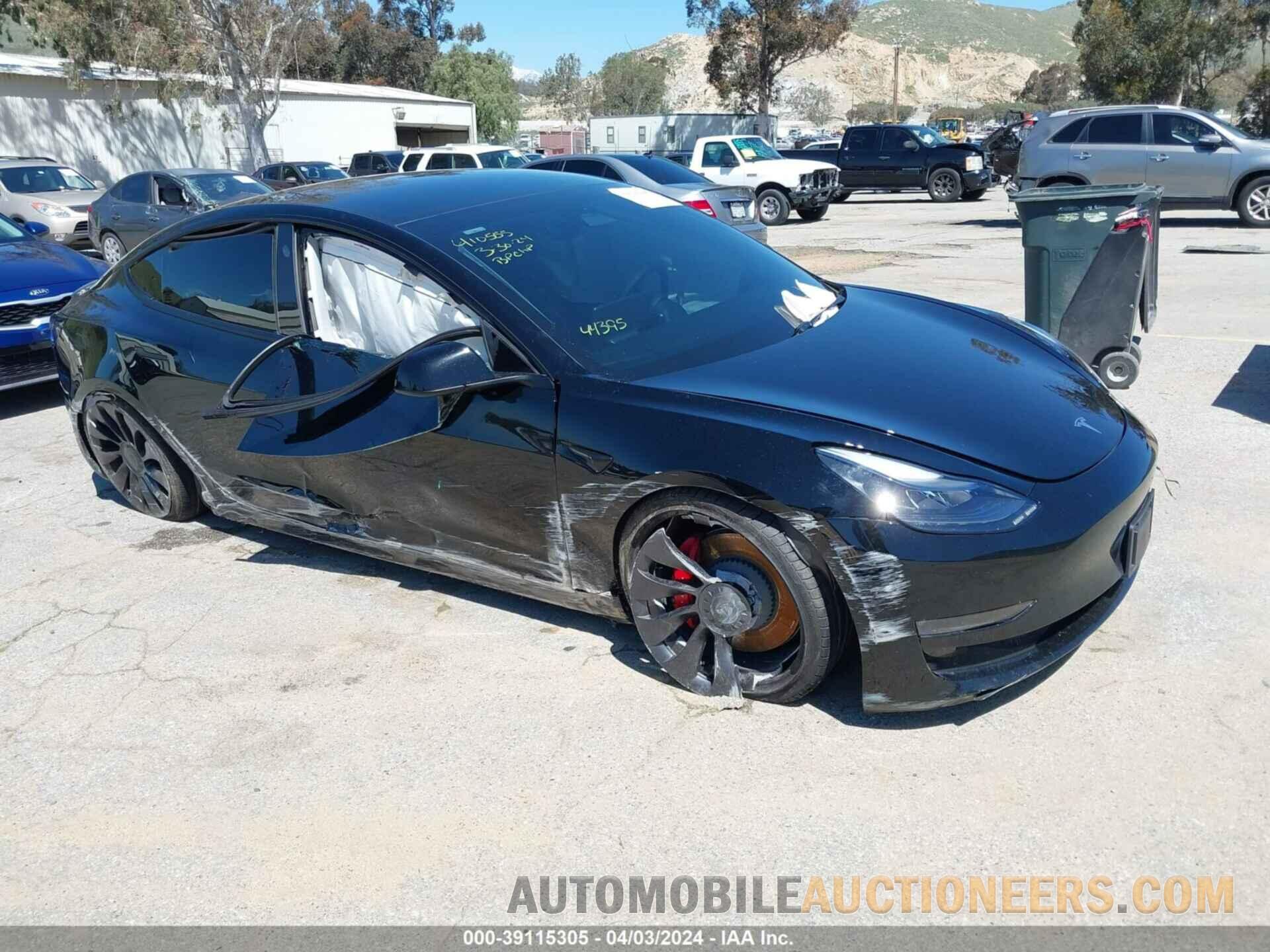 5YJ3E1EC6PF634223 TESLA MODEL 3 2023