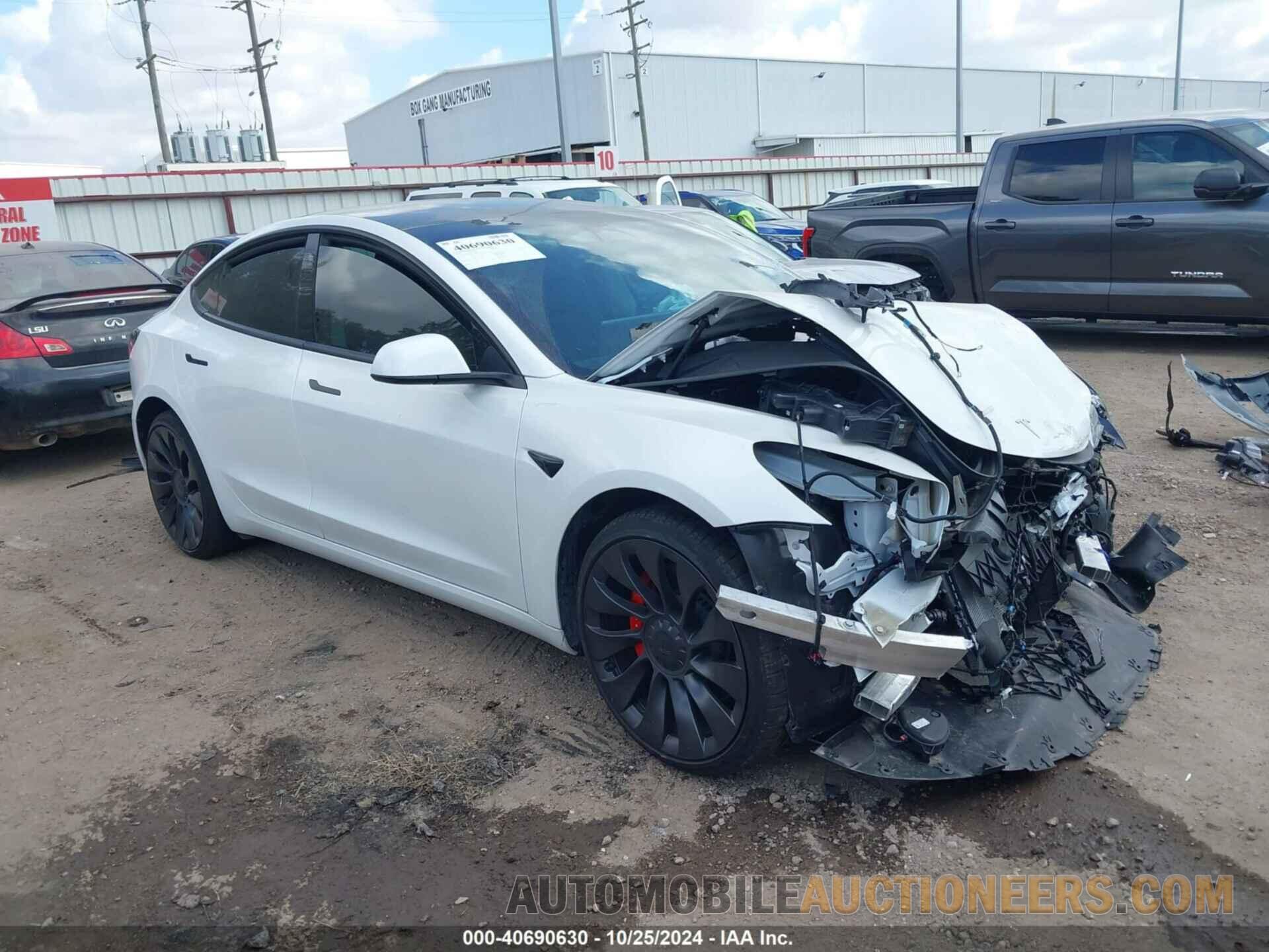 5YJ3E1EC6PF693076 TESLA MODEL 3 2023